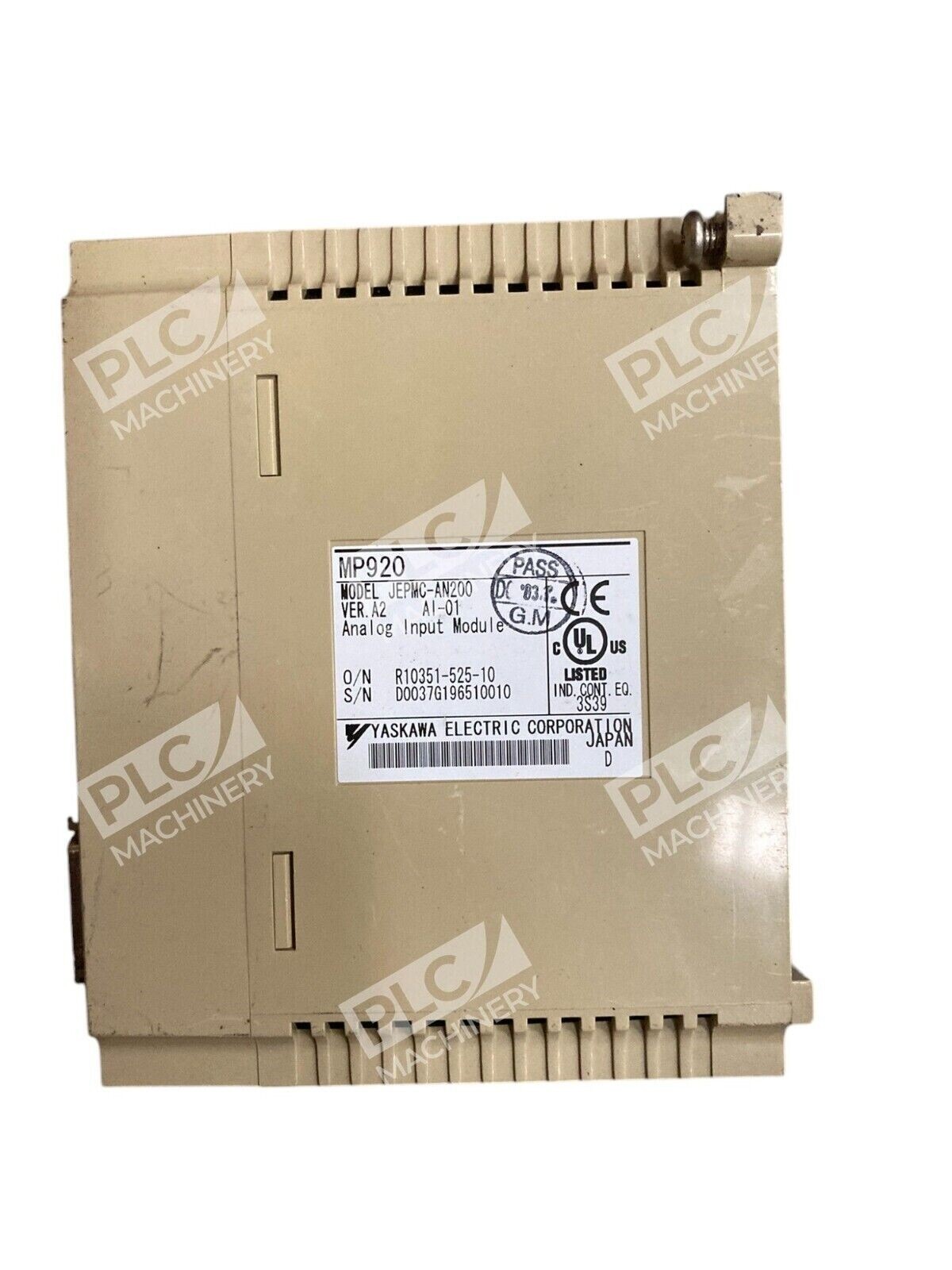 Yaskawa MP920 A1-01 Analog Input Module JEPMC-AN200 - Image 3