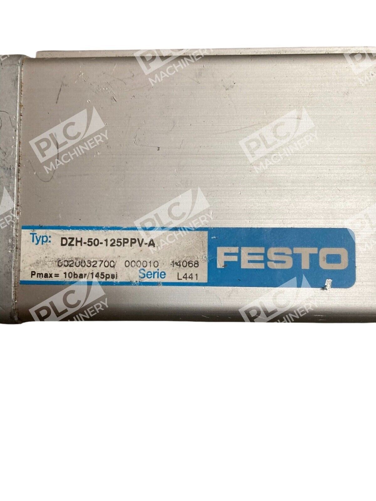 Festo 14068 10bar 145psi Pneumatic Cylinder DZH-50-125-PPV-A - Image 3