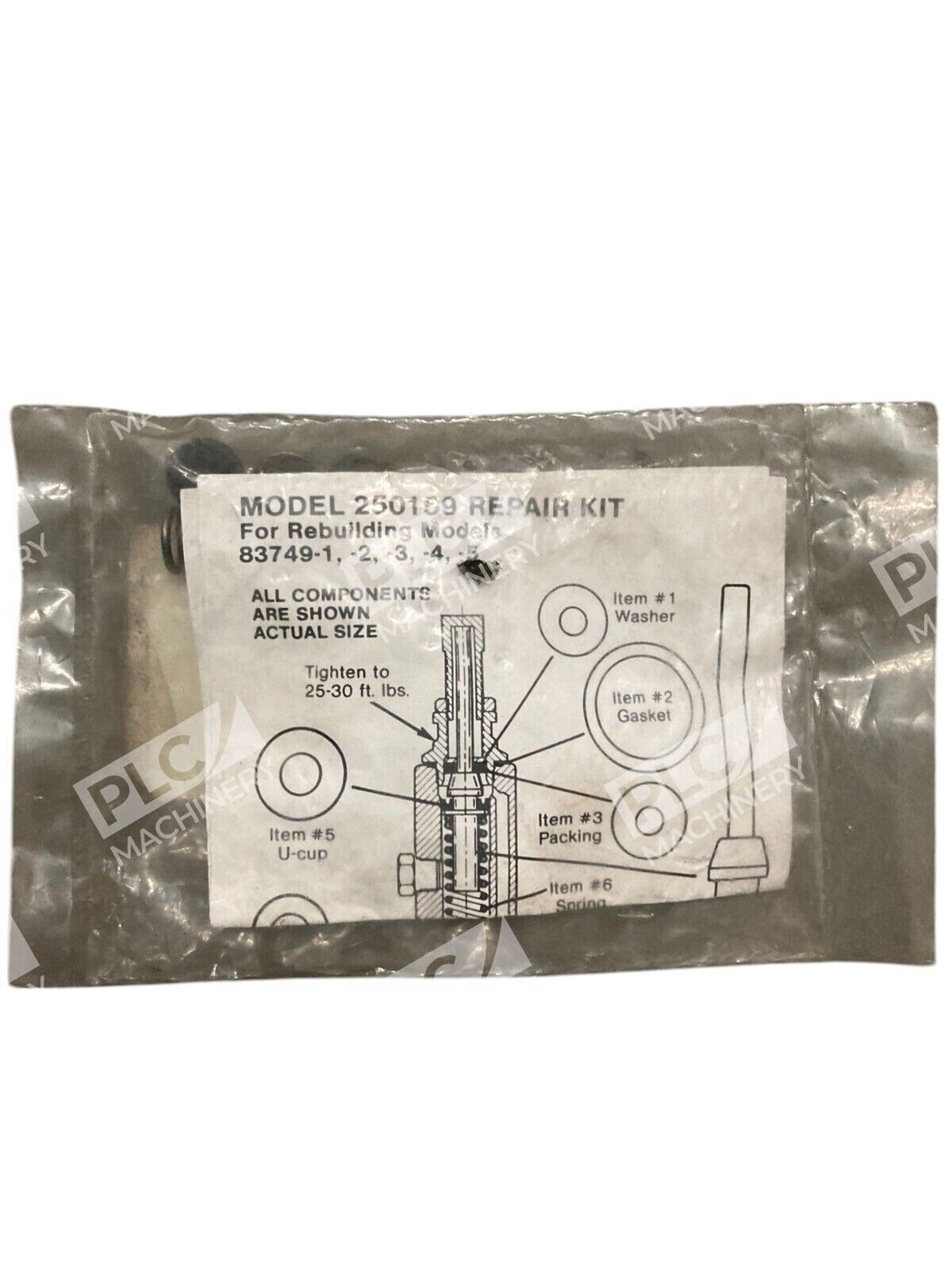 Lincoln Industrial 250159 - Lincoln Industrial Repair Kit Model 250159