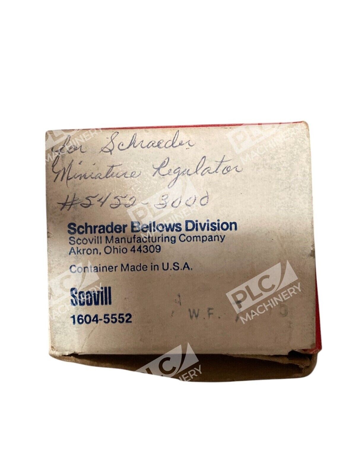 Schrader Bellows 1604-5552 Repair Parts Kit 5421-0240 - Image 3