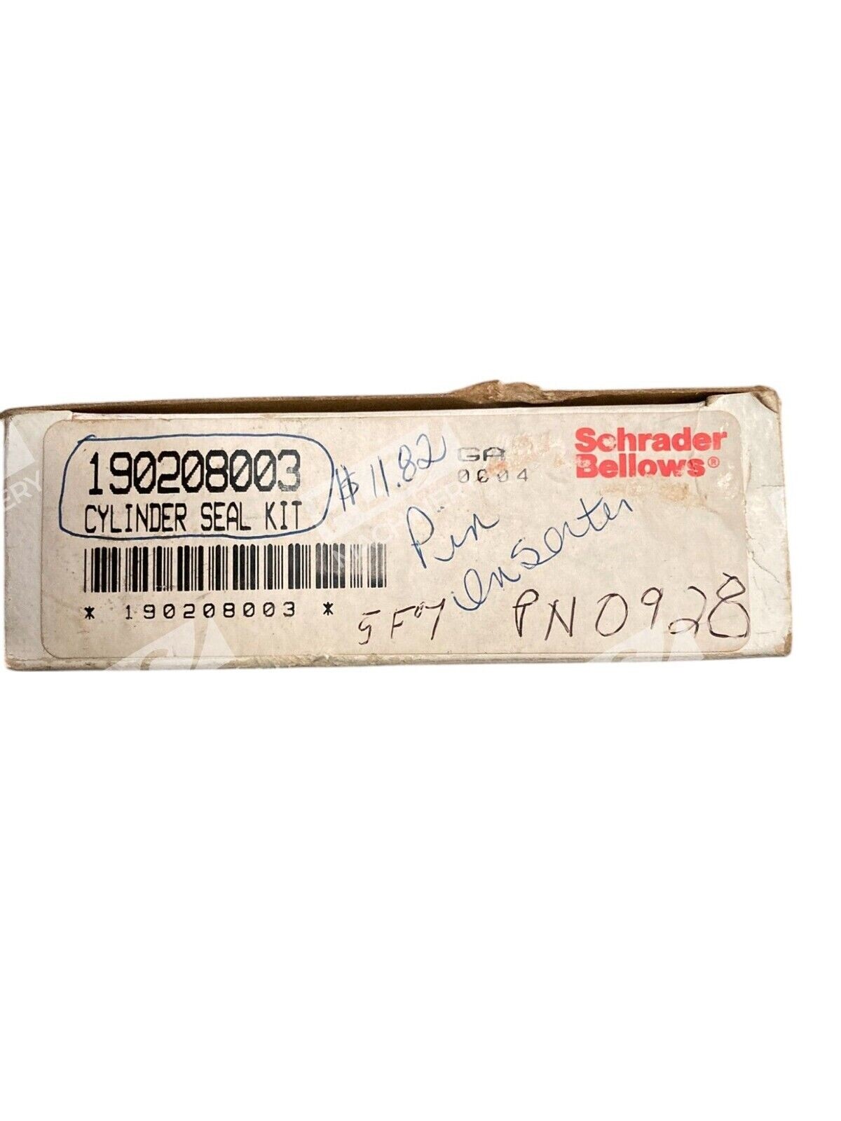 Schrader Bellows GA Cylinder Seal Kit 190208003 - Image 3