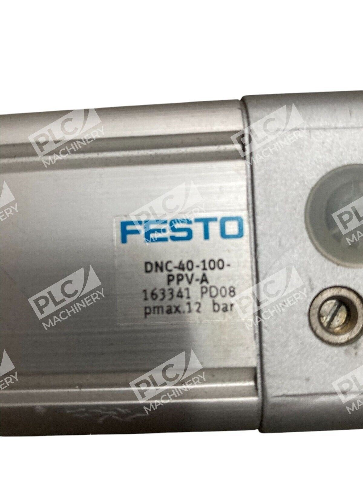 Festo 163341 PD08 12bar Pneumatic Cylinder DNC-40-100-PPV-A - Image 3