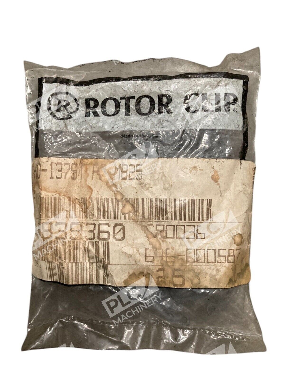 Rotor Clip HO-137ST - Rotor Clip 839360 PA MB25 Retaining Rings HO-137ST (Bag of 2