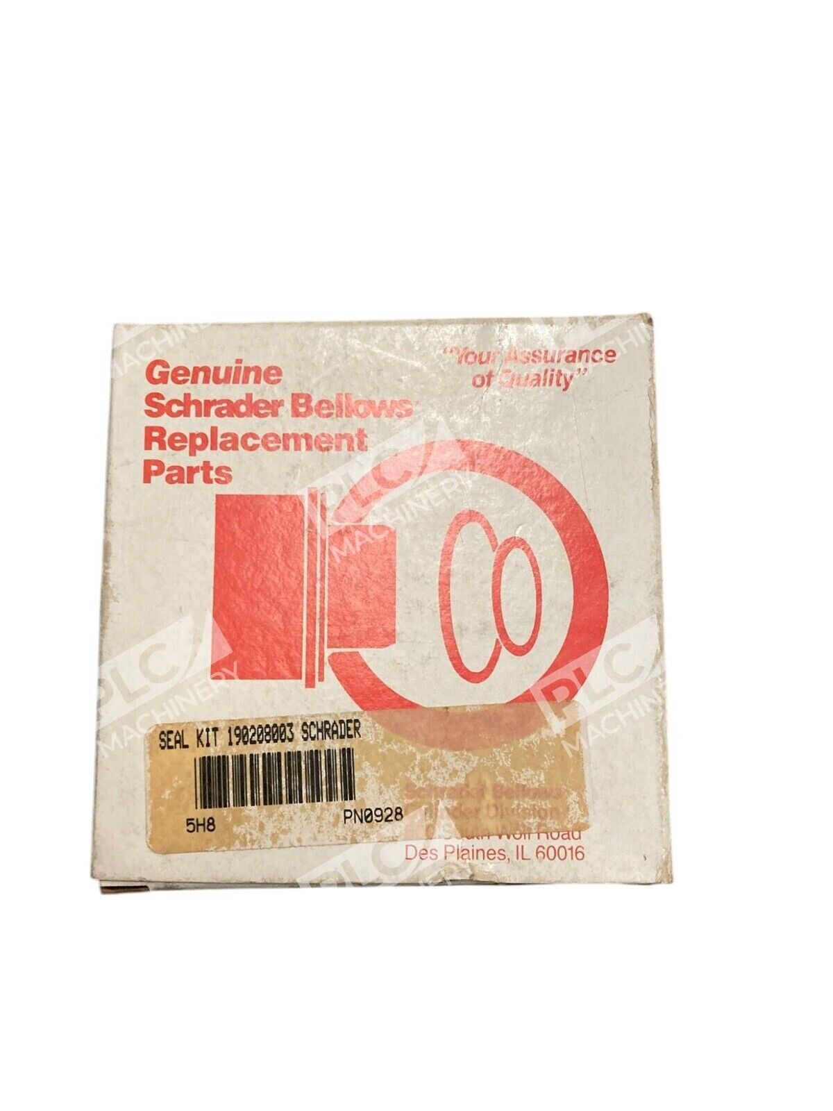Schrader Bellows 190208003 - Schrader Bellows GA Cylinder Seal Kit 190208003