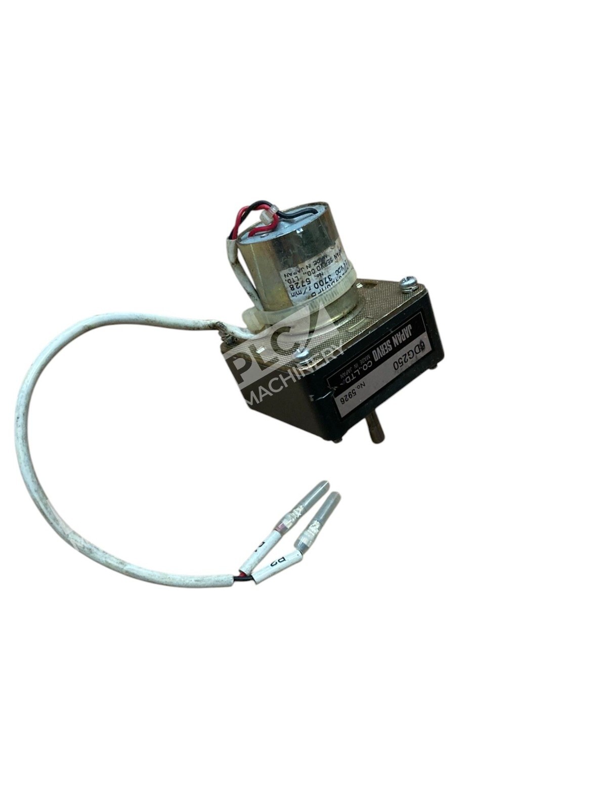 Japan Servo DME34B6HPB - Japan Servo Co DME34B6HPB DC Motor w/ 5926 6DG250