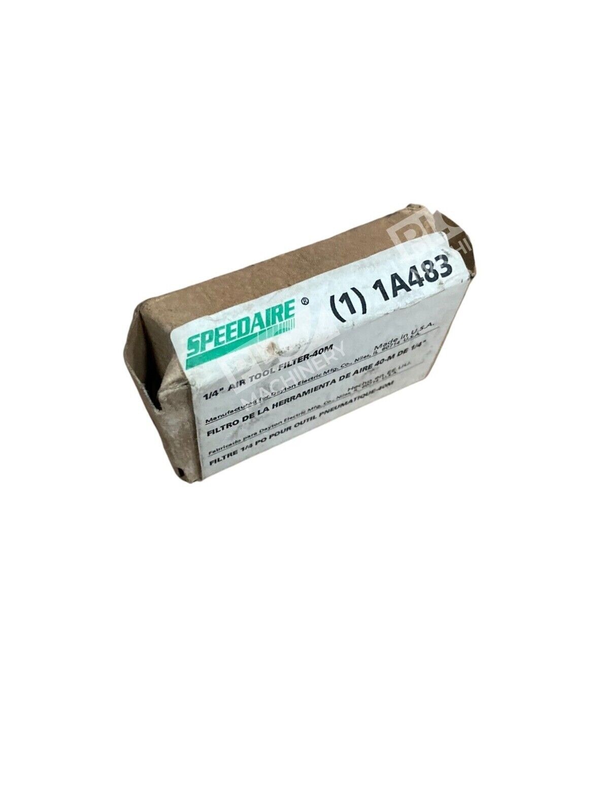 Speedaire 1A483 - Speedaire 1/4" Air Tool Filter-40M 1A483