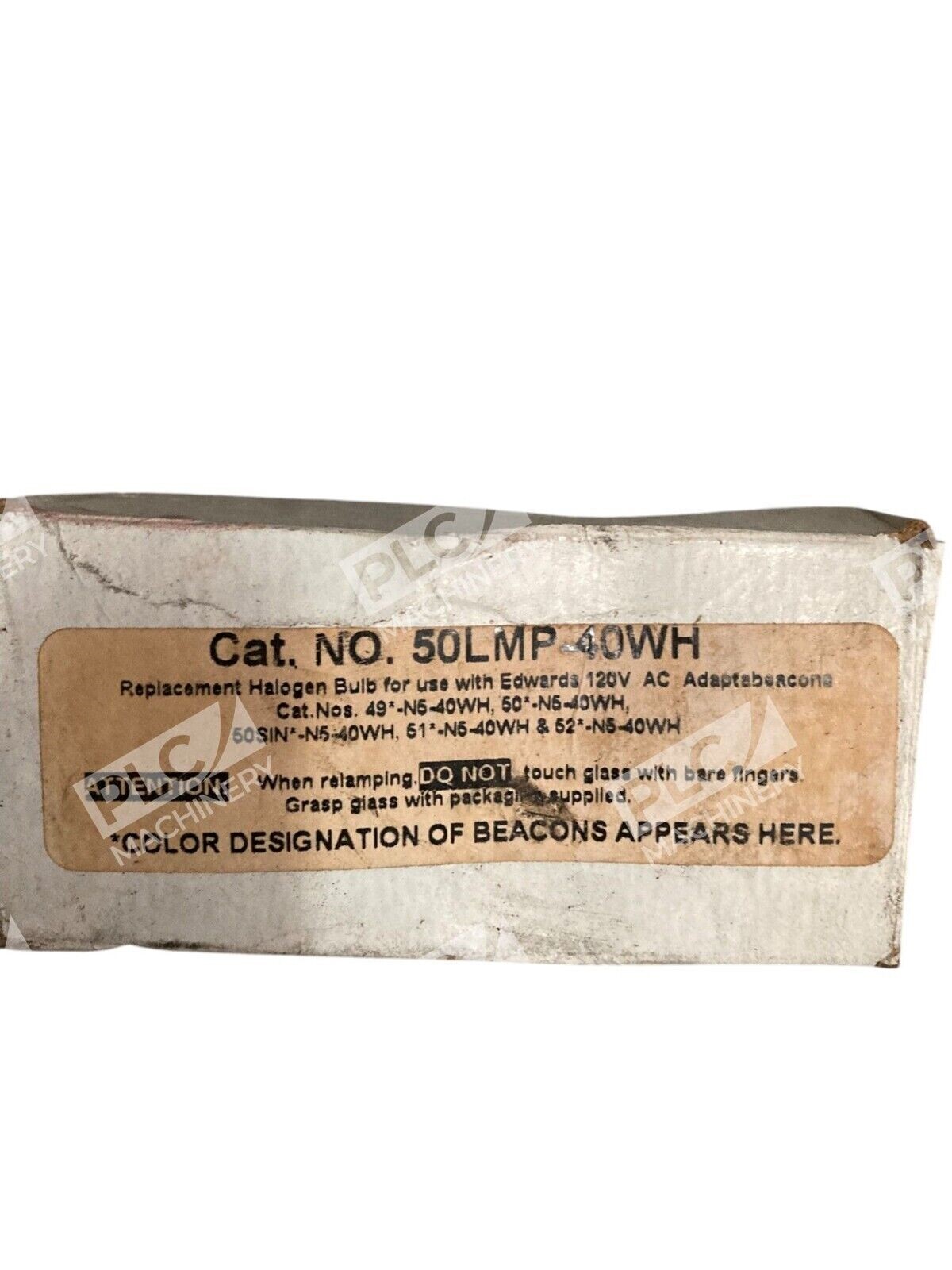 Edwards 50LMP-40WH - Edwards Replacement Halogen Bulb 50LMP-40WH