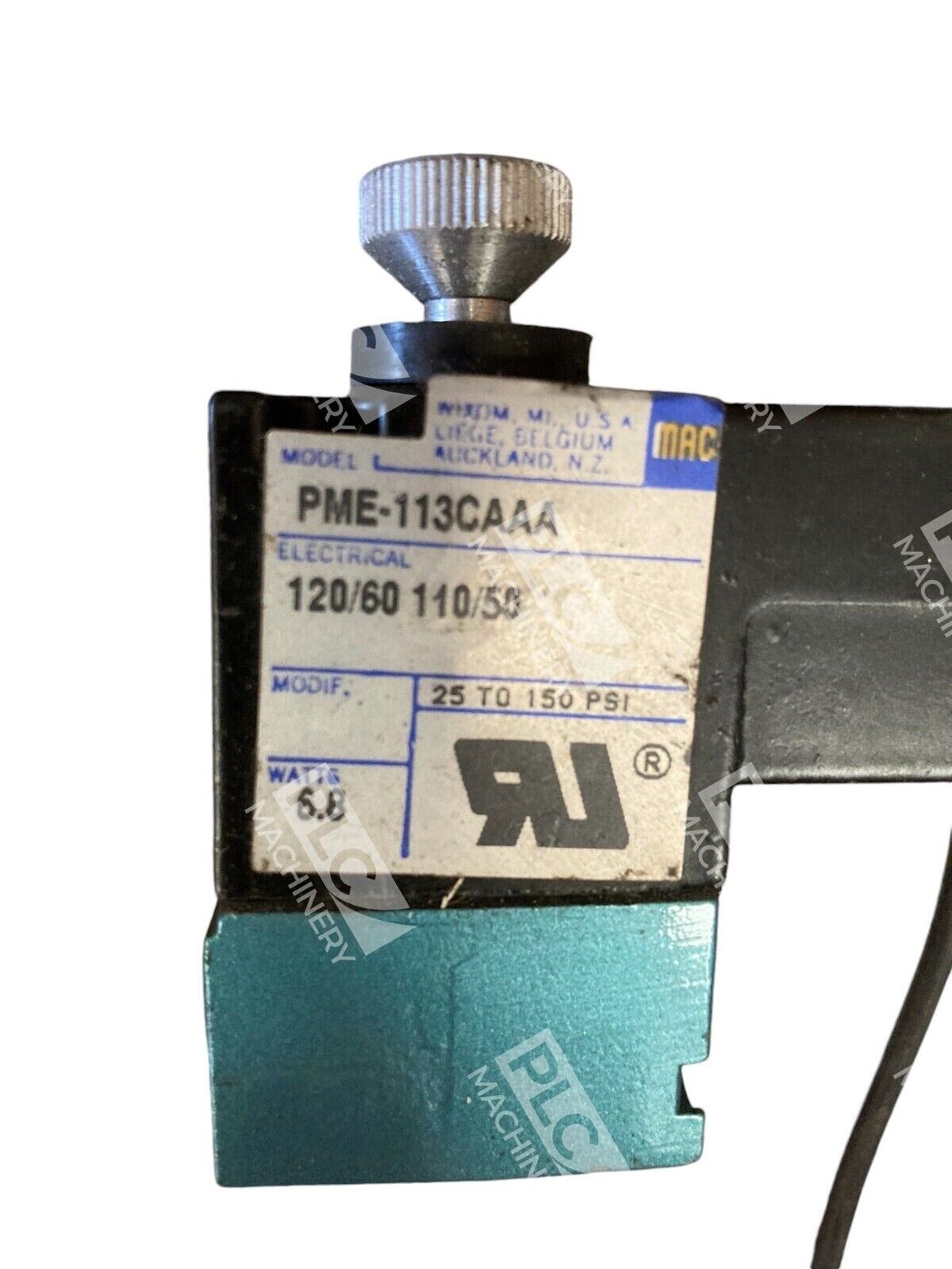 MAC 120/60 110/50 Valve PME-113CAAA - Image 2