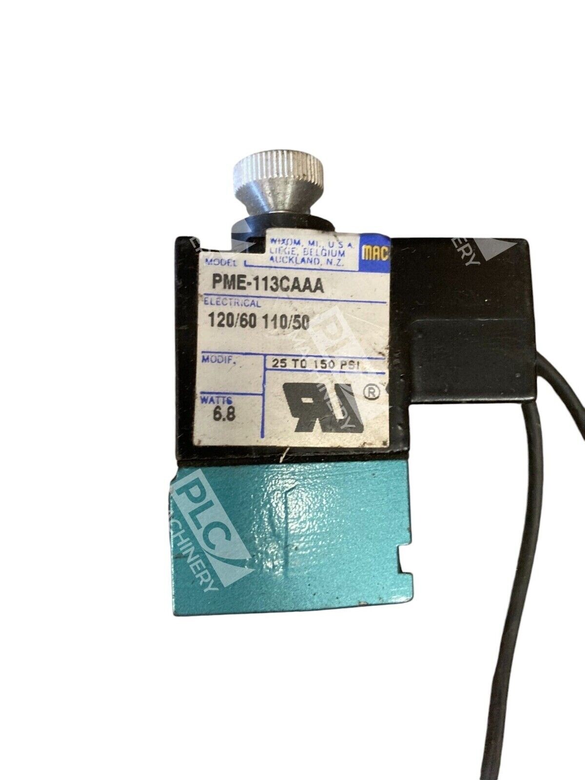 MAC 120/60 110/50 Valve PME-113CAAA - Image 4