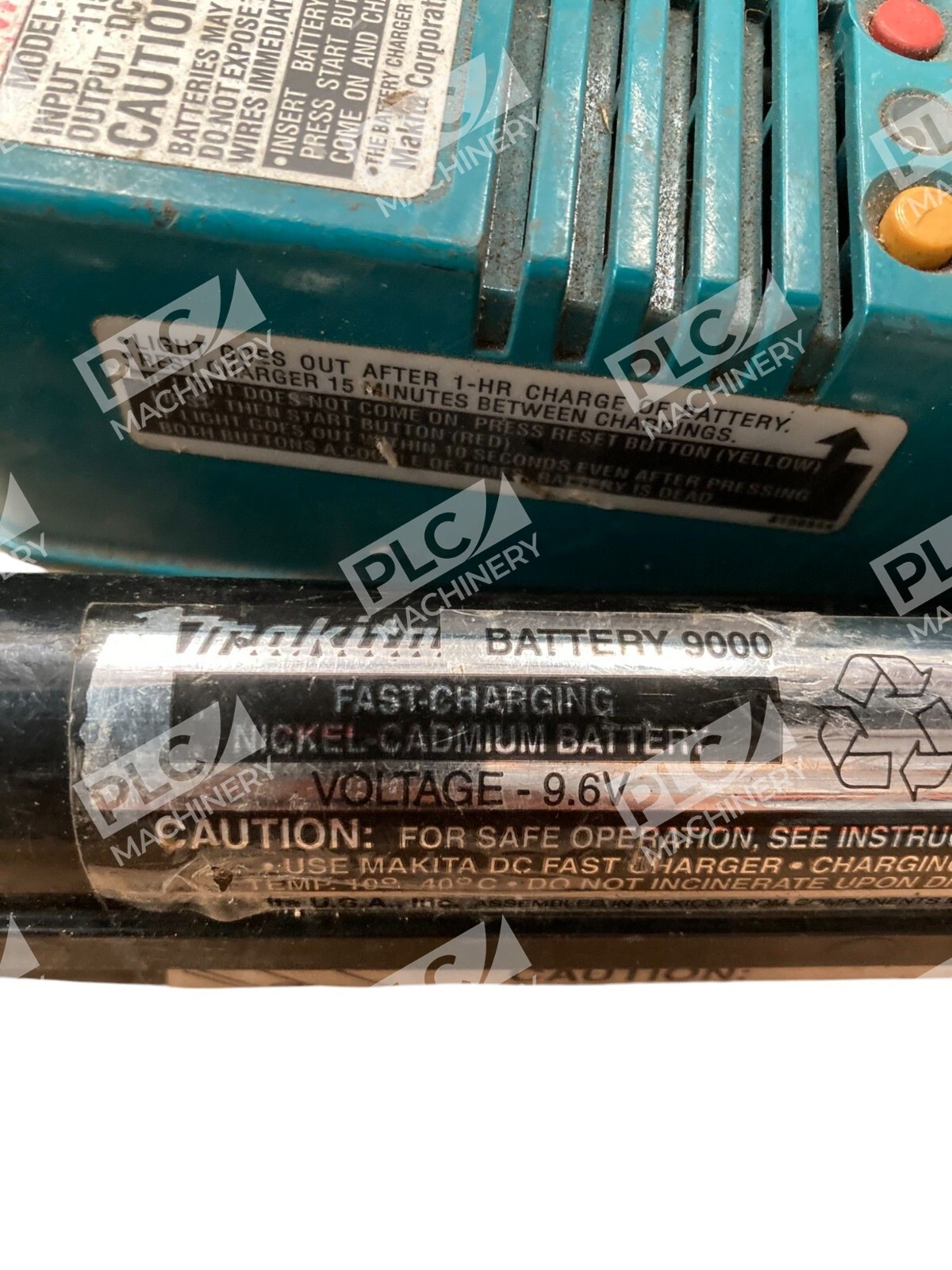 Makita Fast Charger DC9700A 019 w/ Battery 9000 - Image 5