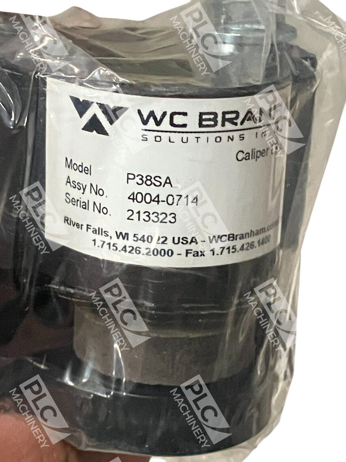 WC Branham 4004-0714 Caliper Brake Disc P38SA 5210-12-000-7078 - Image 3