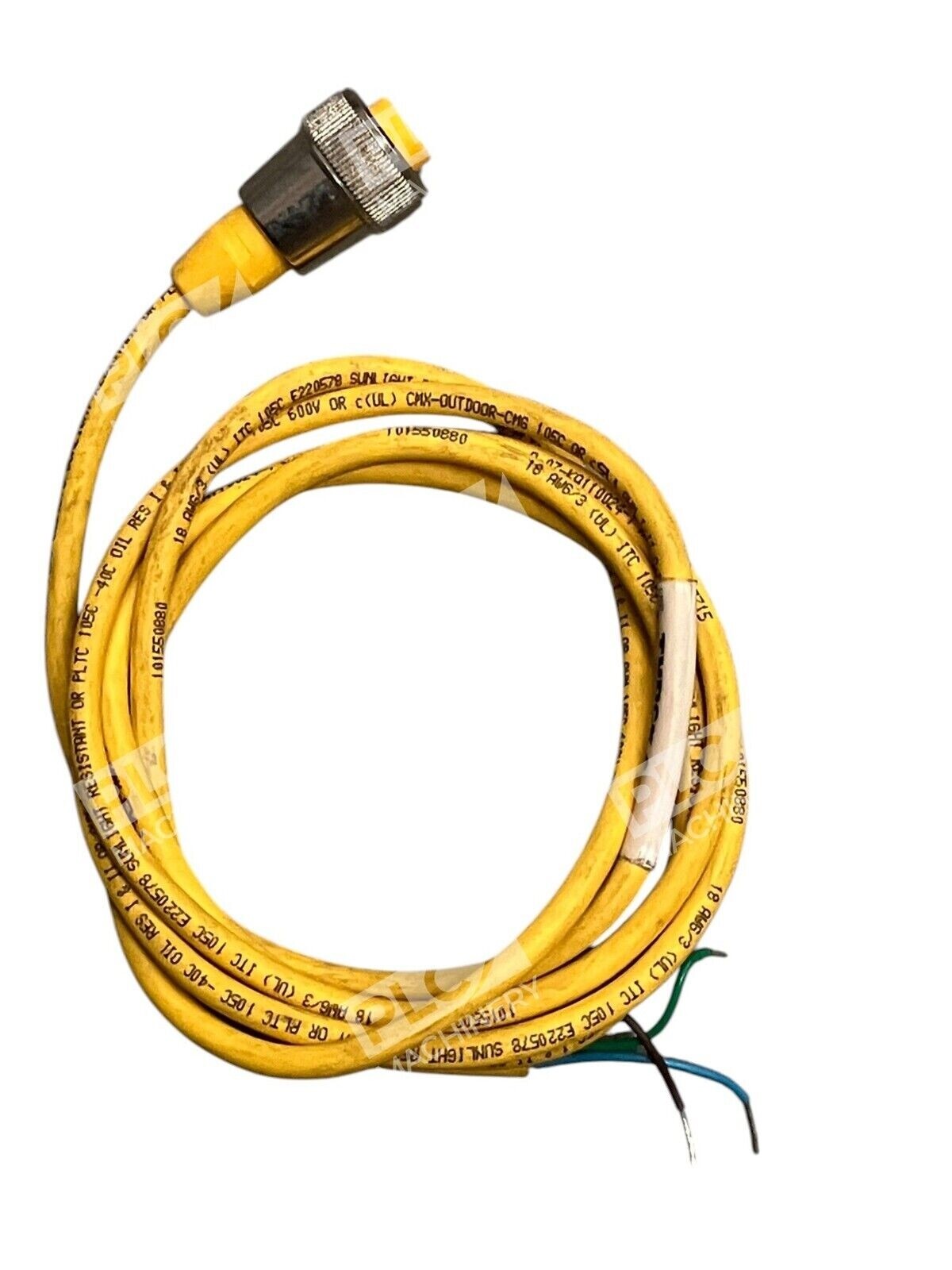 Turck U2027 2m Cable Single Ended Cordset RKM 30-2M - Image 2