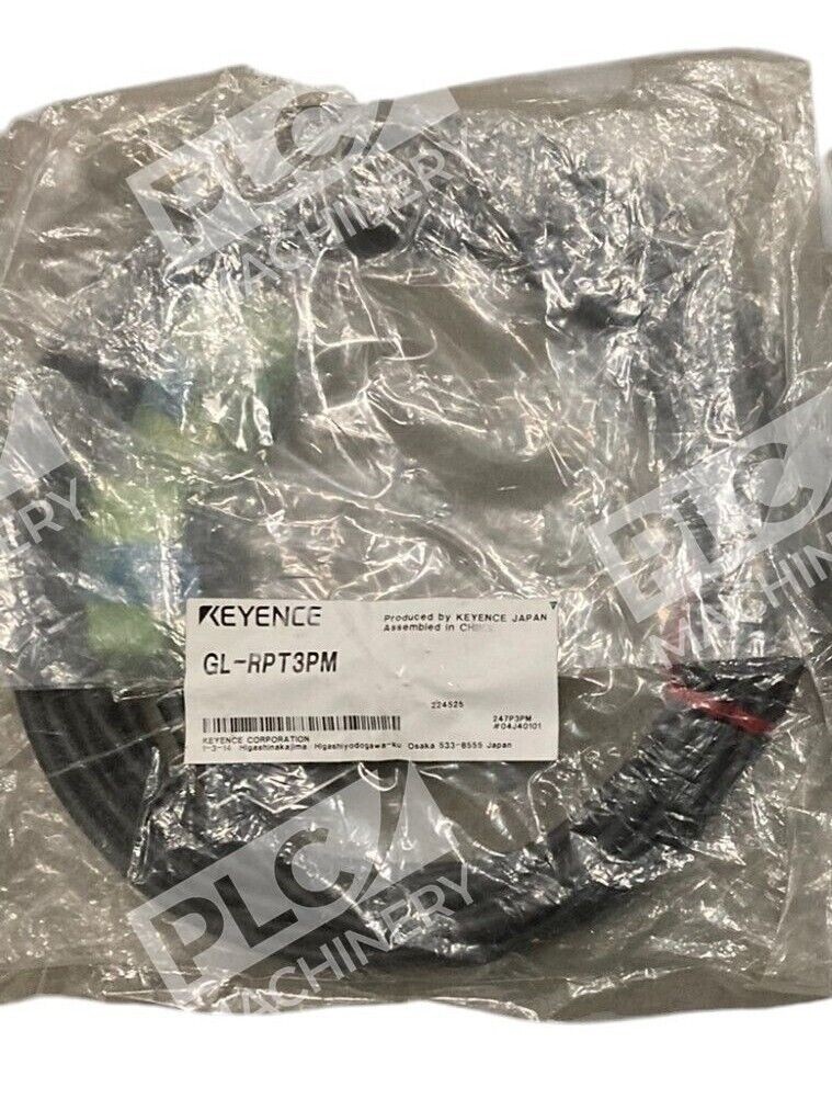 Keyence GL-RPT3PM - Keyence GL-RPT3PM-T 3m Cable Cordset GL-RPT3PM