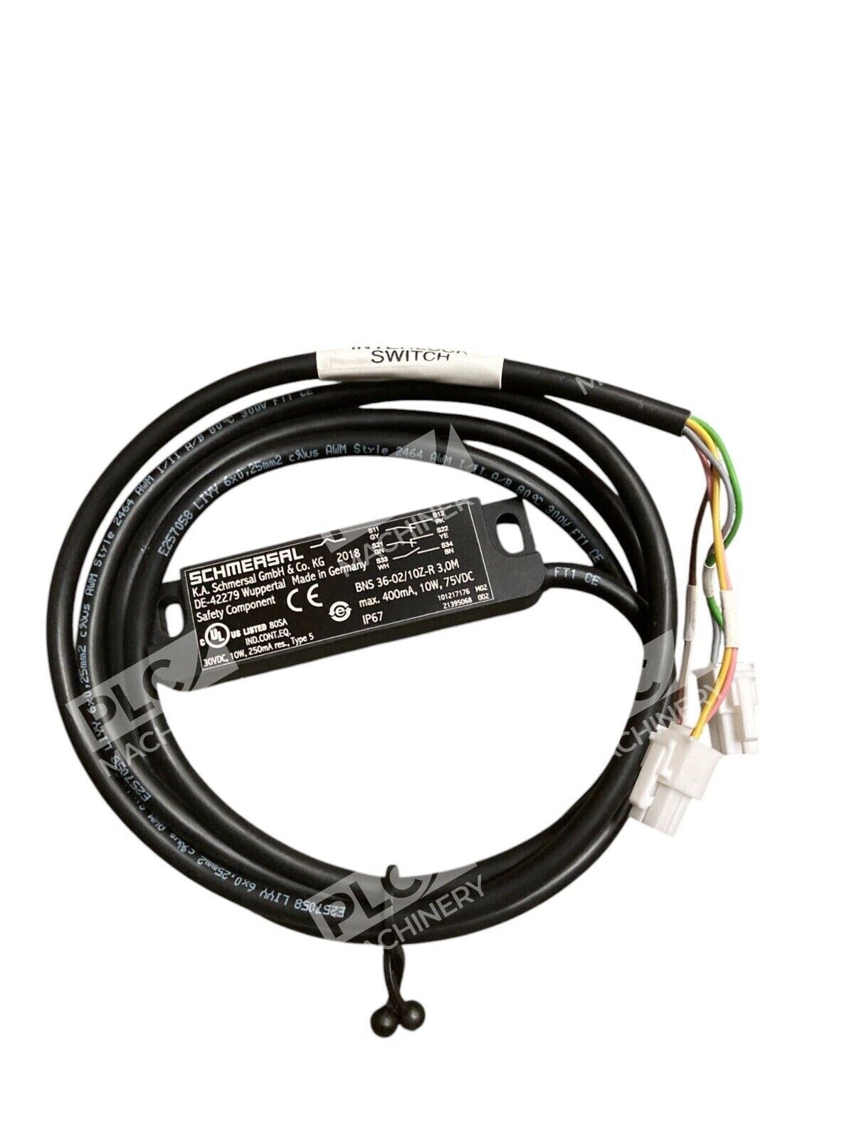 0M - Schmersal BNS360210ZR30M 3m Cable Safety Sensor BNS 36-02/10