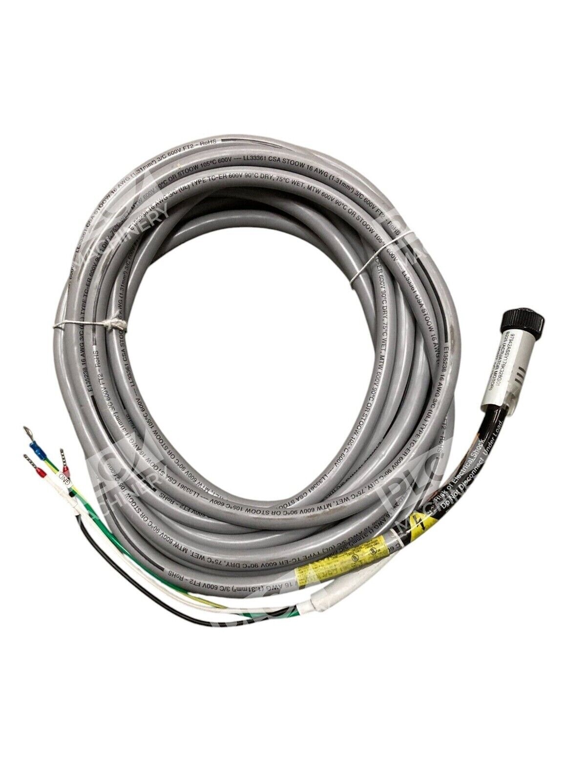 BradPower 103000A45M070 - BradPower One-Ended Motor Cordset 103000A45M070
