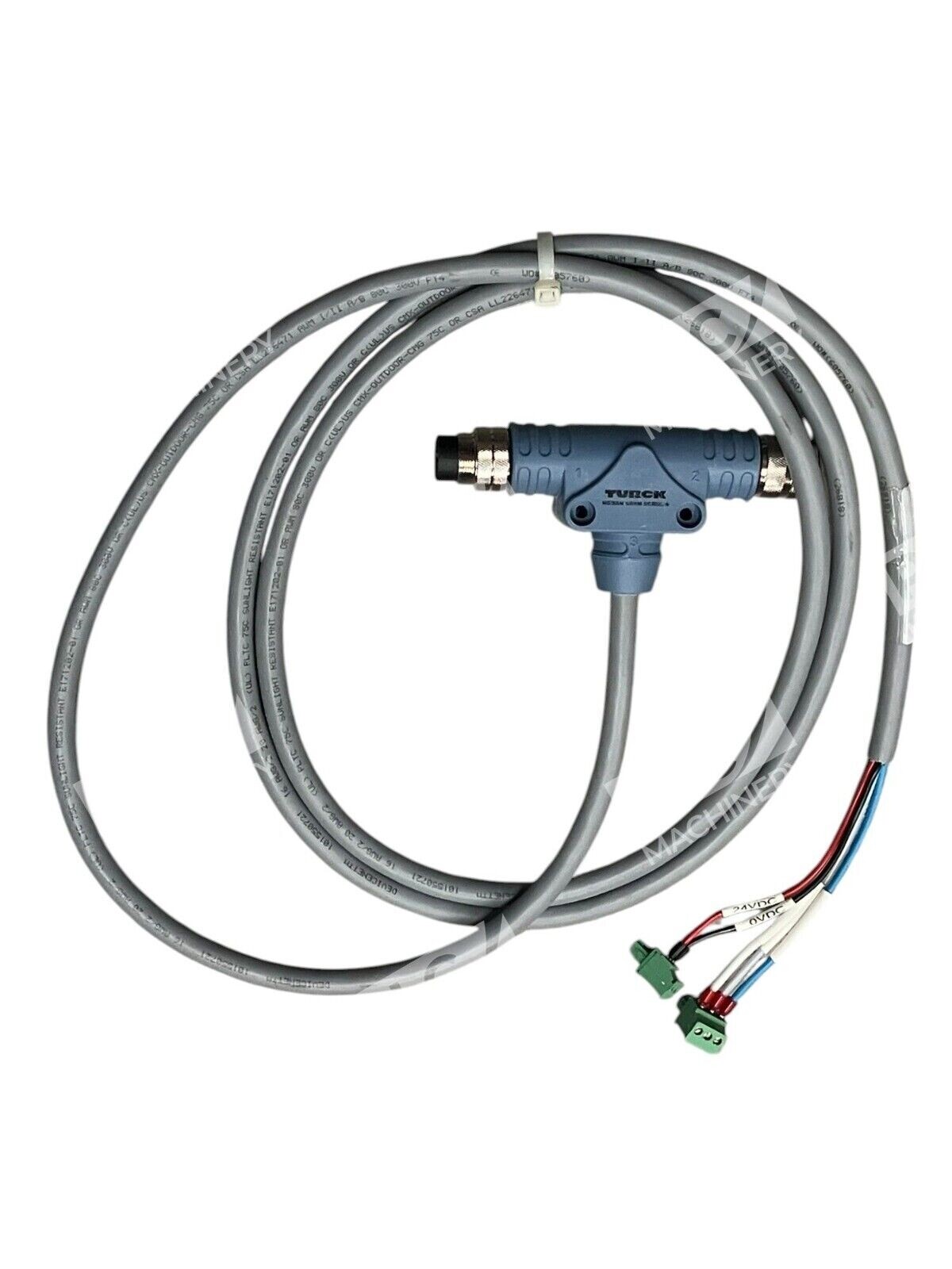 Turck U-23384 2m Splitter Cable Single Ended Cordset NG/BSM 5/BKM 5/CRSC-2 - Image 2