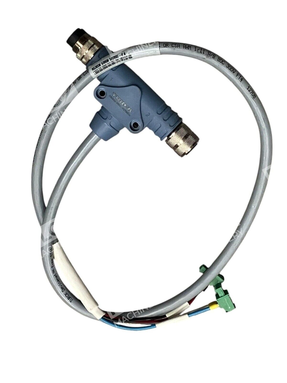 Turck NG/BSM 5/BKM 5/CRSC-0.8 - Turck U-17642 0.8m Splitter Cable Single Ended Cordset NG/BS