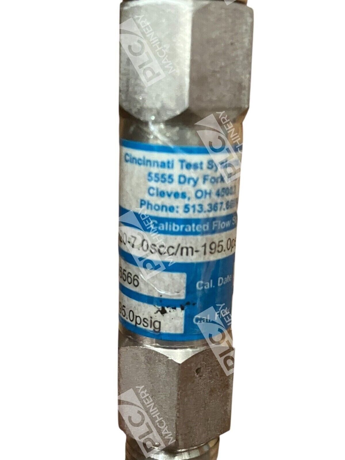 Cincinnati Test Systems CTS 195psig Leak Detector 520-7.9scc/m-195.0psig-21 - Image 5