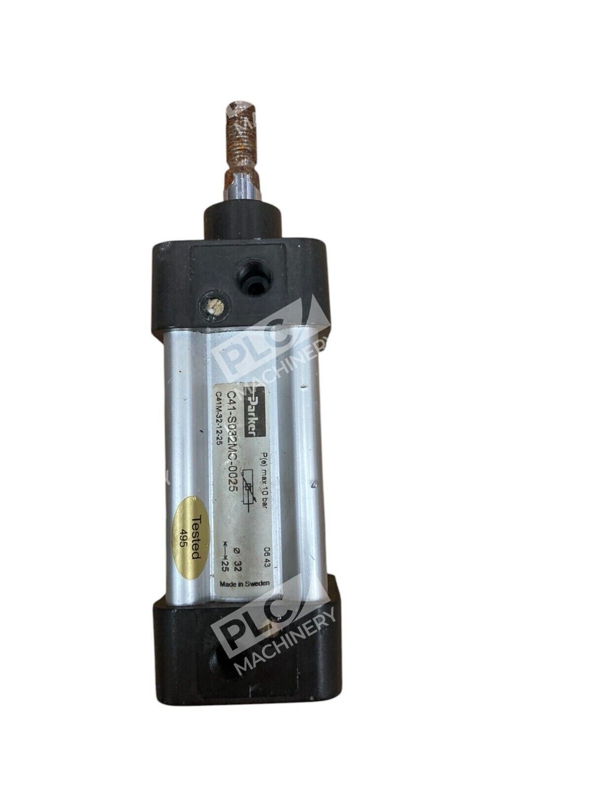 Parker C41-S032MC-0025 - Parker C41M-32-12-25 Pneumatic Cylinder C41-S032MC-0025