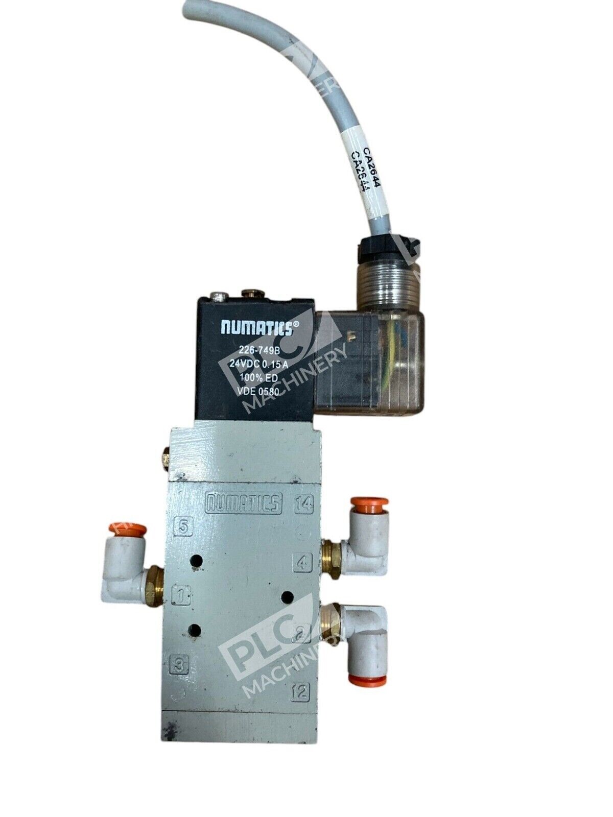 L11BA452B000061 - Numatics - ASCO 1-10BAR 226-749B Solenoid Valve - Image 4