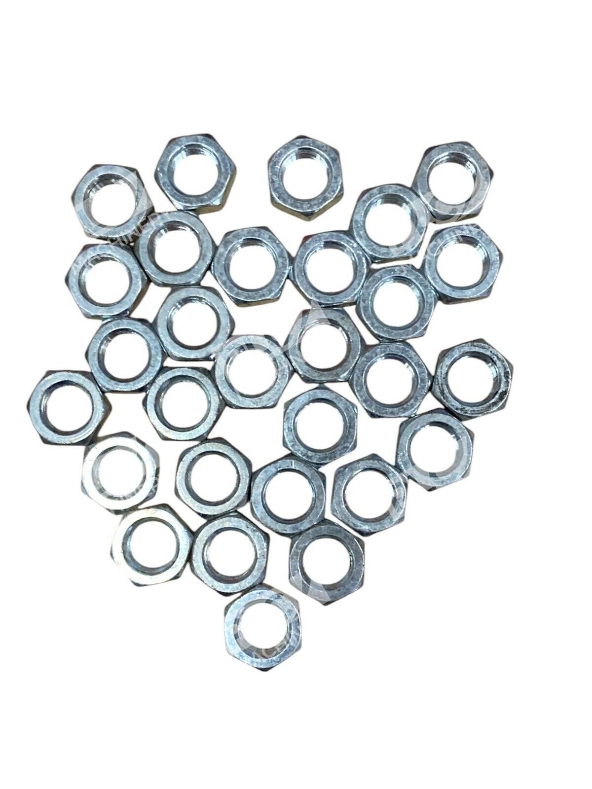 Brighton Best CR+3 Finished Hex Jam Nut (Inch) Zinc Box of 29 5/8"-18 - Image 6