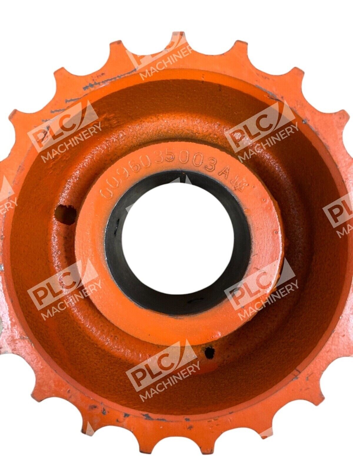 Rex 815-21T Orange 1" Bore Double Sprocket 0096035003A - Image 3