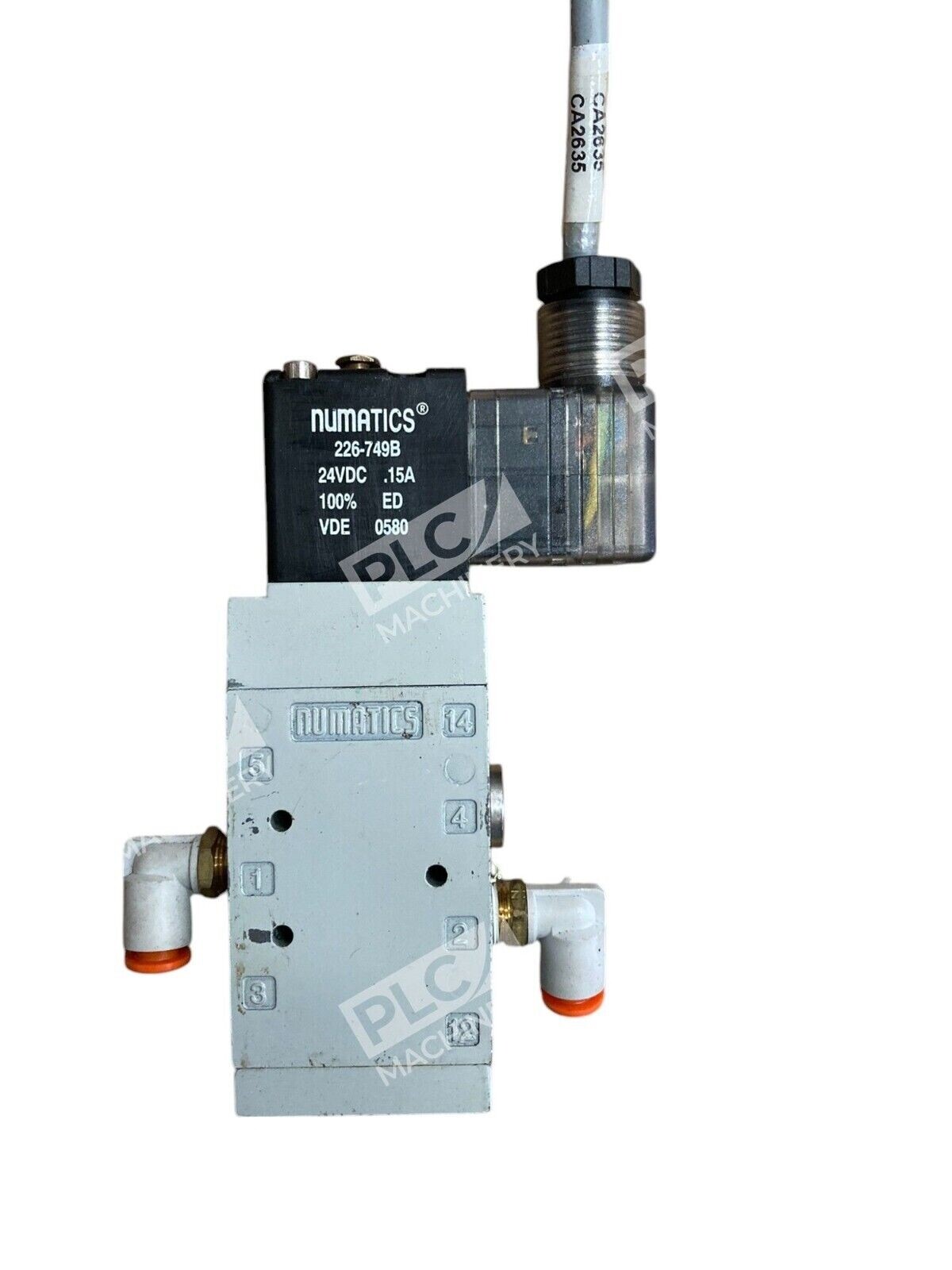 Numatics L11BA452B000061 - Numatics ASCO 226-749B Solenoid Air Valve L11BA452B000061