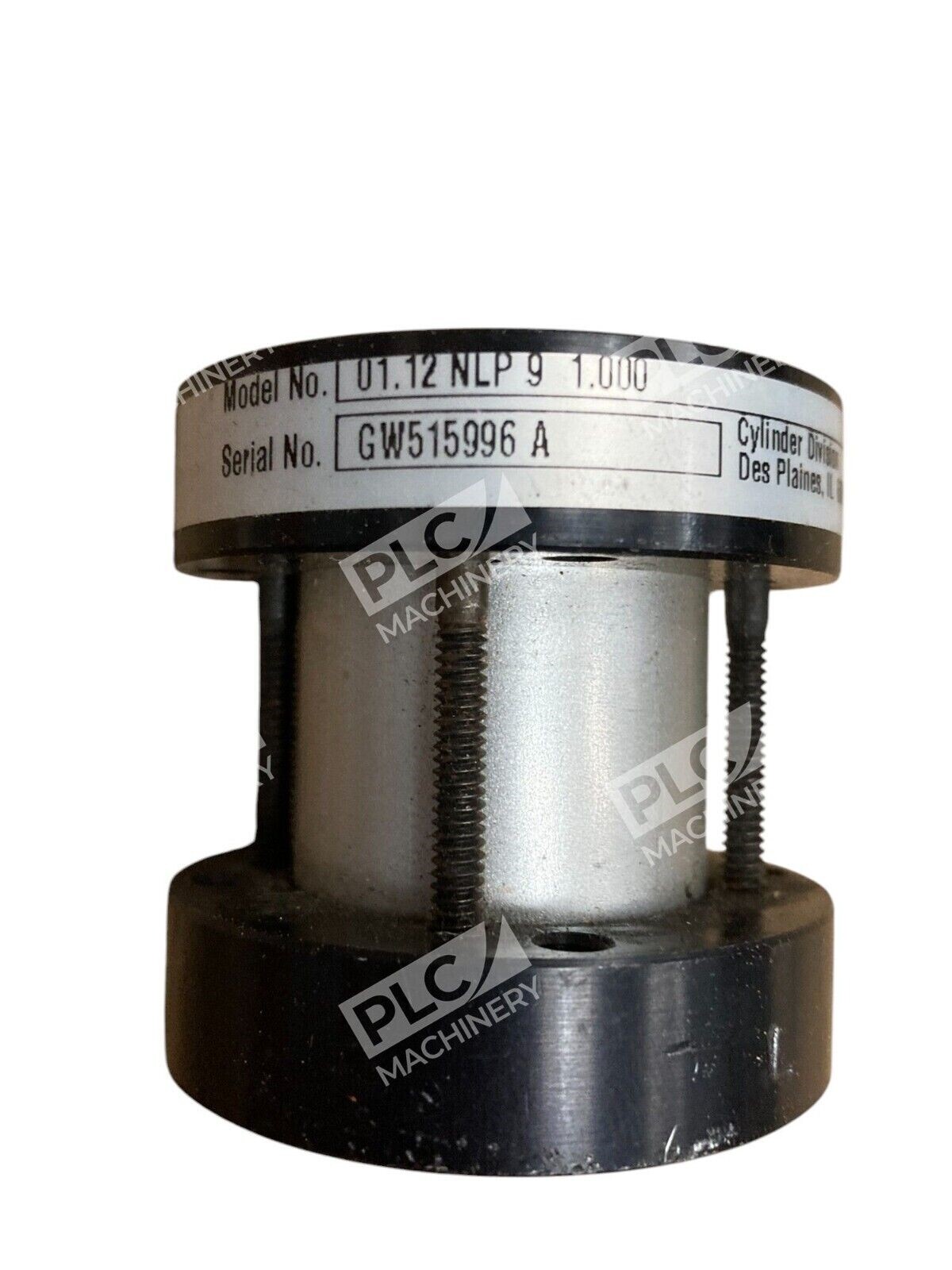 Parker 250psi Air Envelope Pressure Pneumatic Cylinder 01.12 NLP 9 1.000 - Image 4