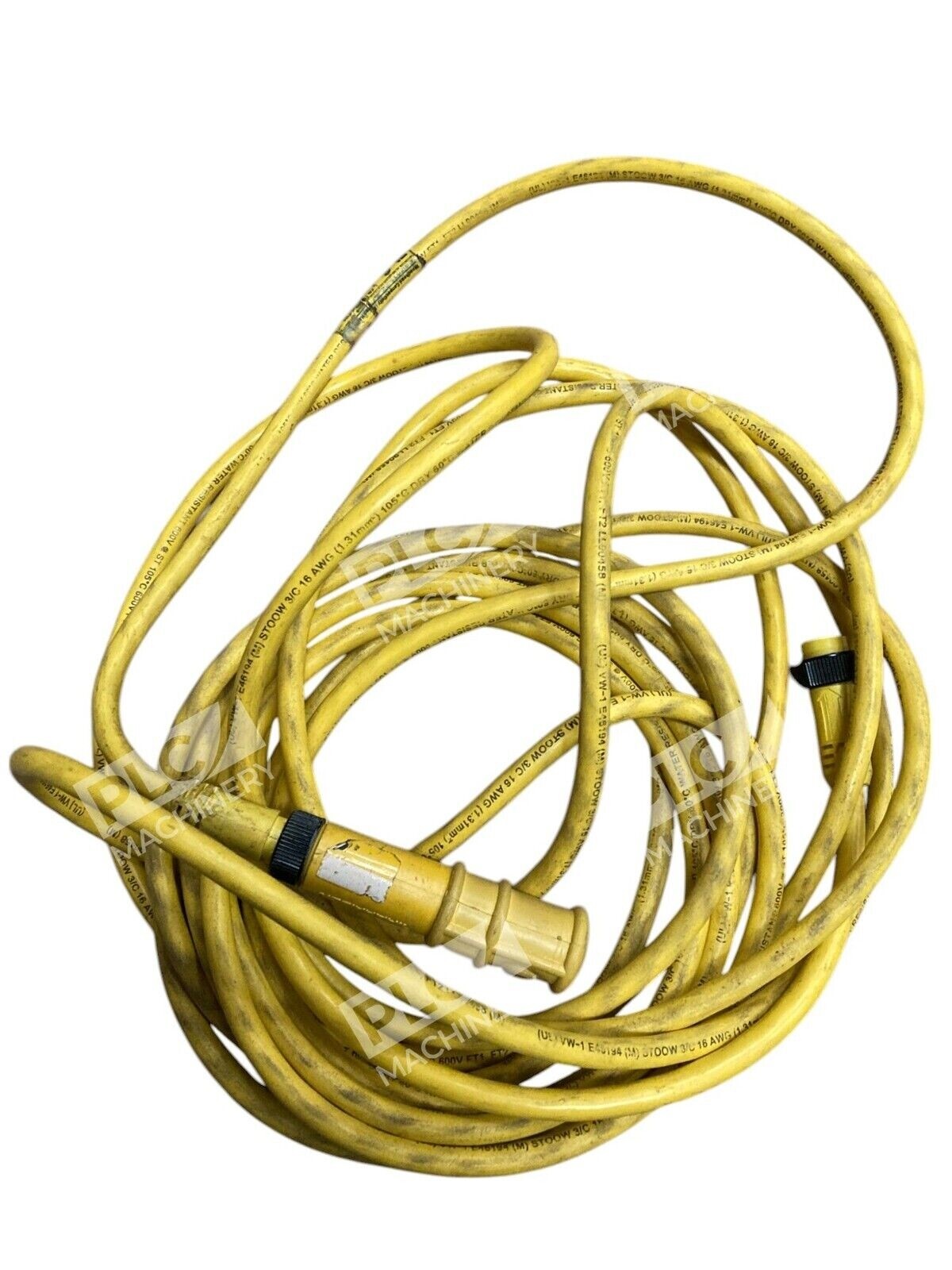Brad Harrison 114020A01F300 - Brad Harrison 10A 55503 Swinger 30' Yellow Cable Cordset 114