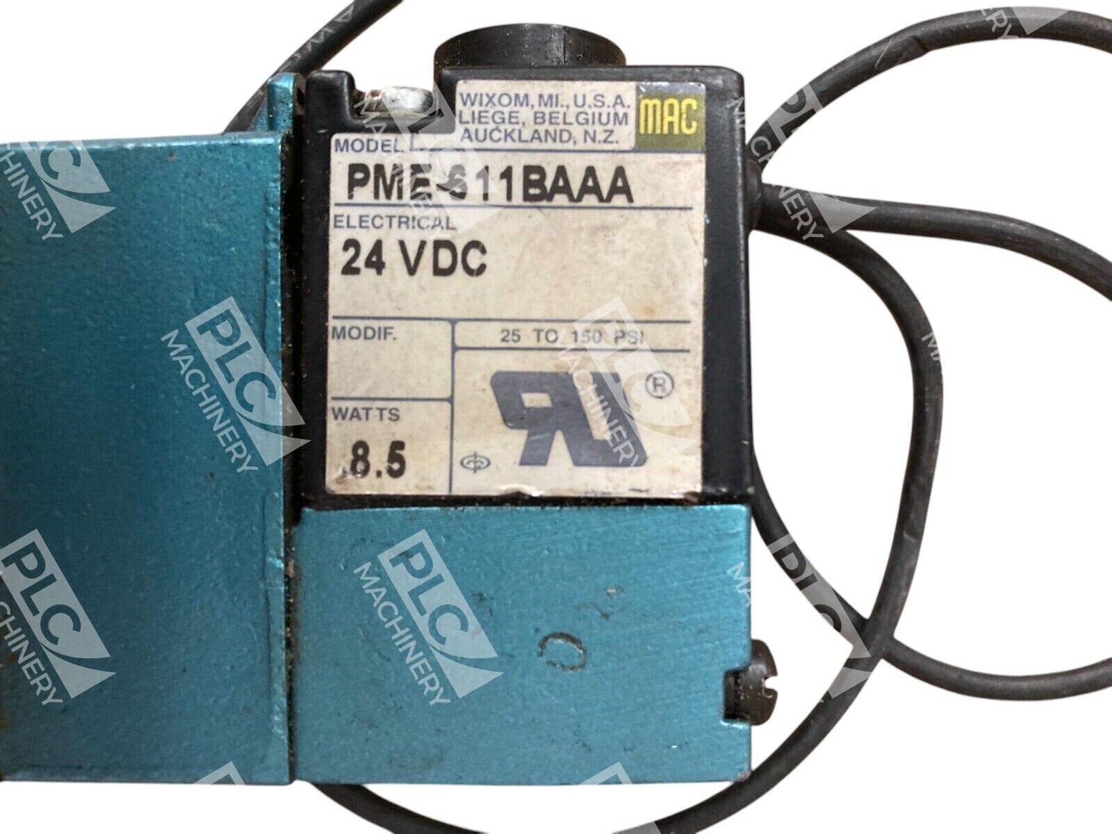 MAC P8.5W 24VDC PME-611BAAA Valve Assembly 812C-PM-611BA-112 - Image 4