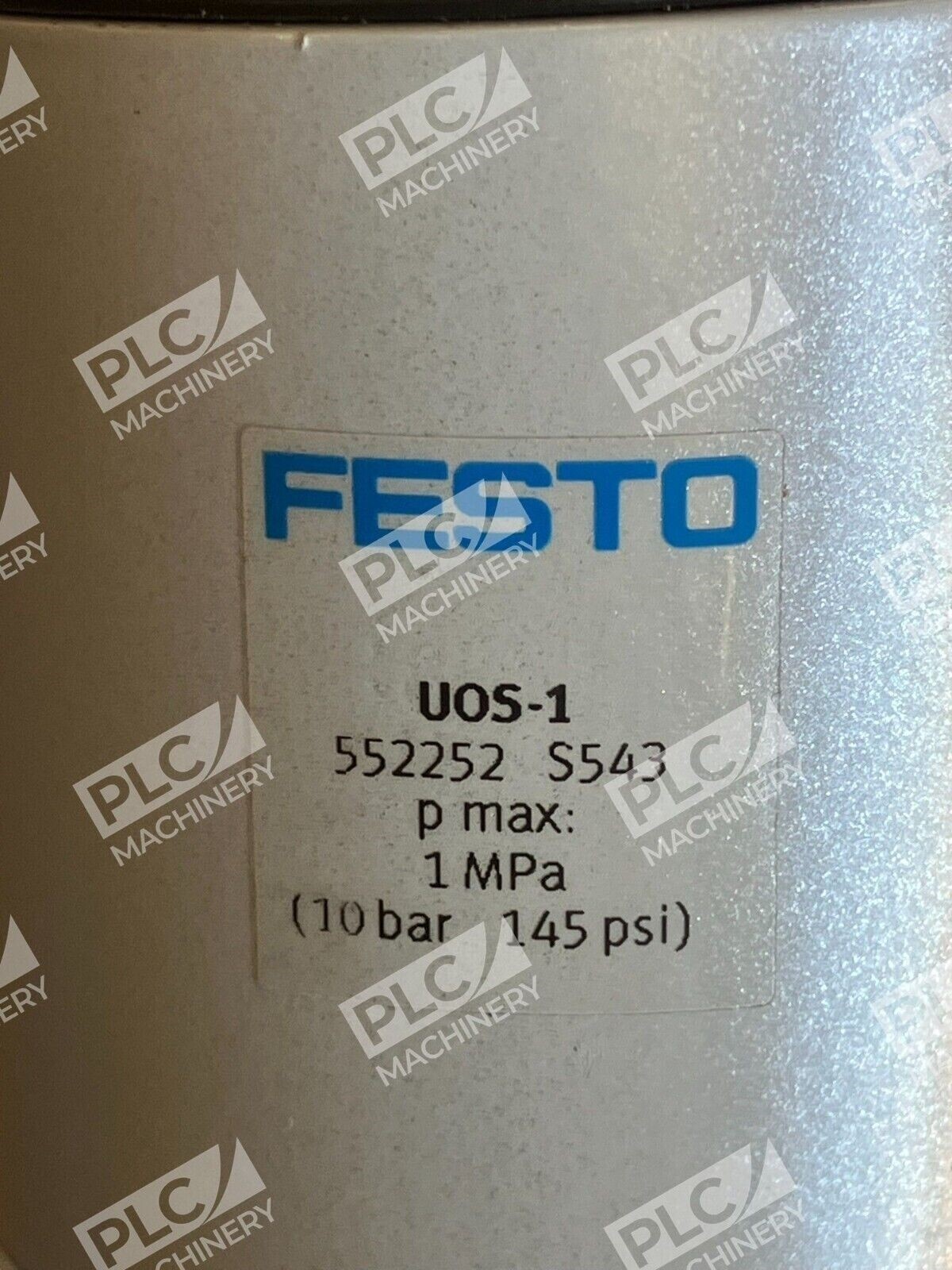 Festo 1MPa 10bar 145psi 552252 S543 Silencer UOS-1 - Image 3