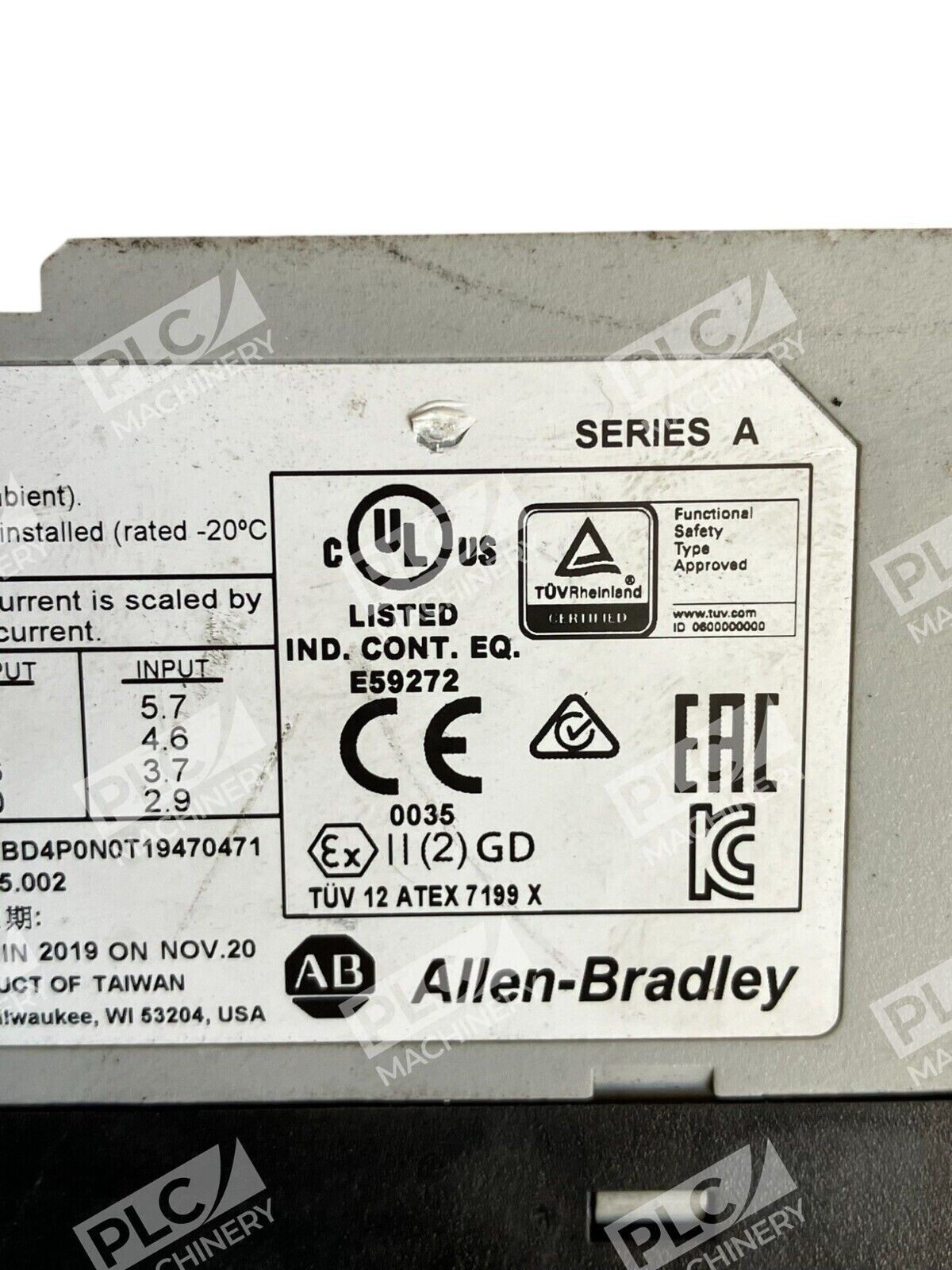 Allen Bradley 25B-D4P0N104 Powerflex 525 Adjustable Frequency AC Rockwell - Image 5