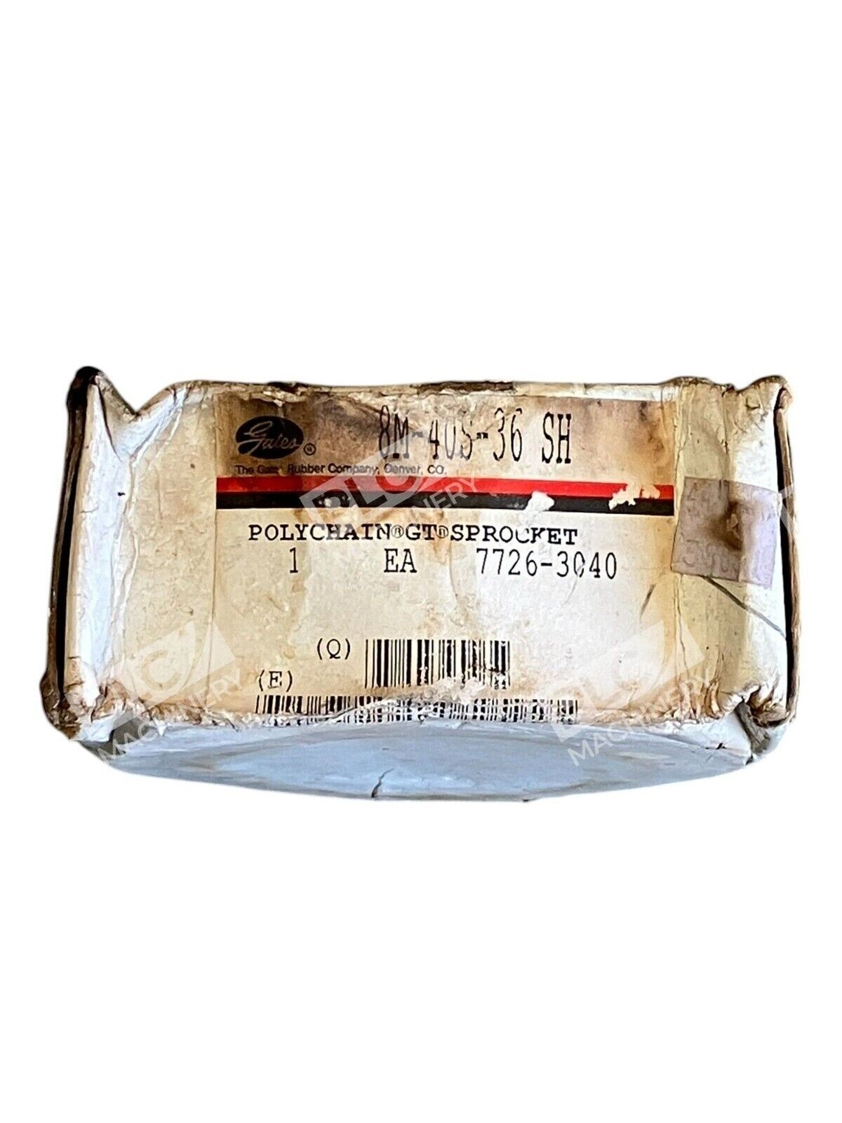 Gates 8M-40S-36 SH - Gates 7726-3040 Polychain GT Sprocket 8M-40S-36 SH