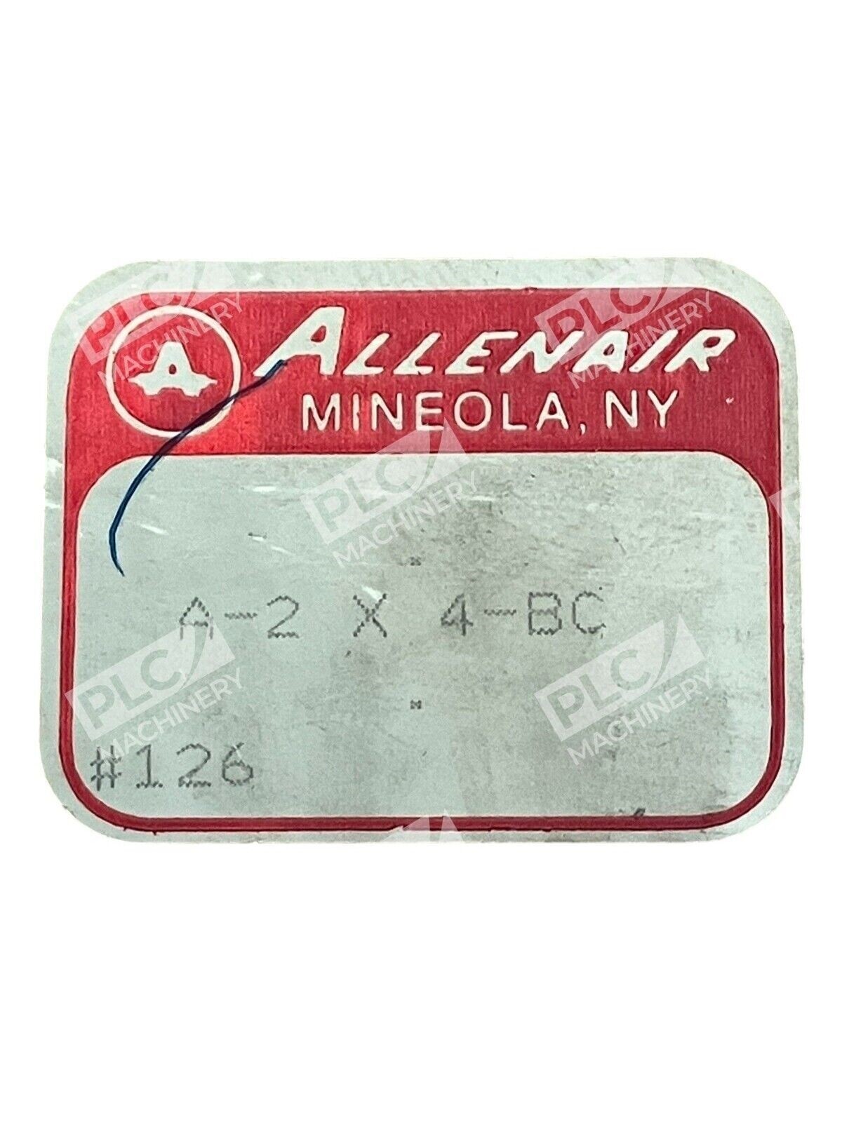 Allenair Double Acting 2" Stroke 4" Bore Standard Cylinder A-2x4-BC - Image 3