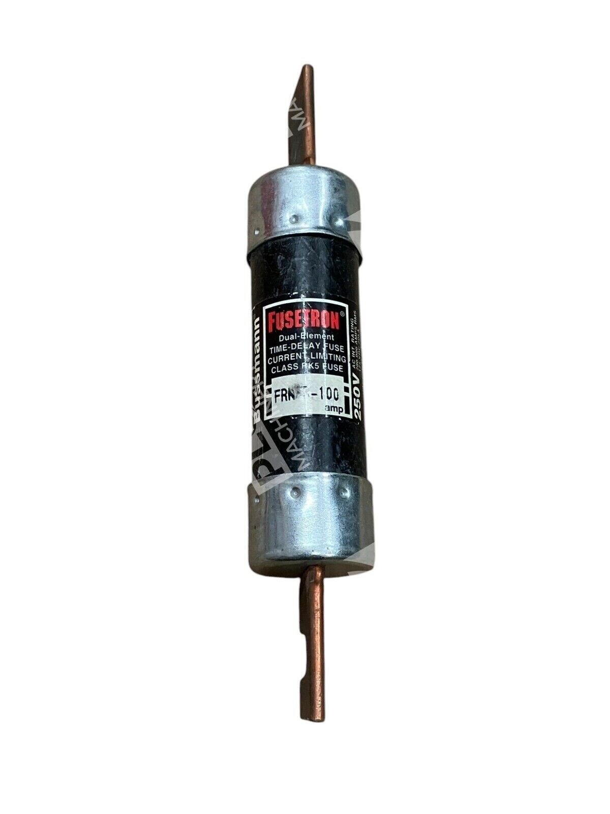 Bussmann FRN-R-100 - Bussmann Cooper Fusetron Class RK5 Time Delay 100A Fuse FRN-