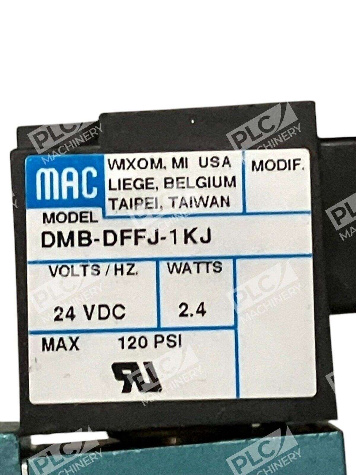 MAC Solenoid Valve 411A-A0A-DM-DFFJ-1KJ - Image 4