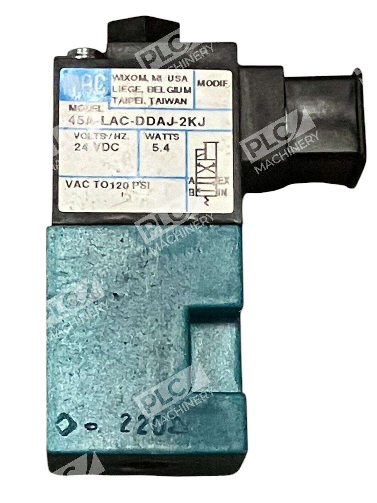 MAC 45A-LAC-DDAJ-2KJ - MAC Solenoid Valve 45A-LAC-DDAJ-2KJ