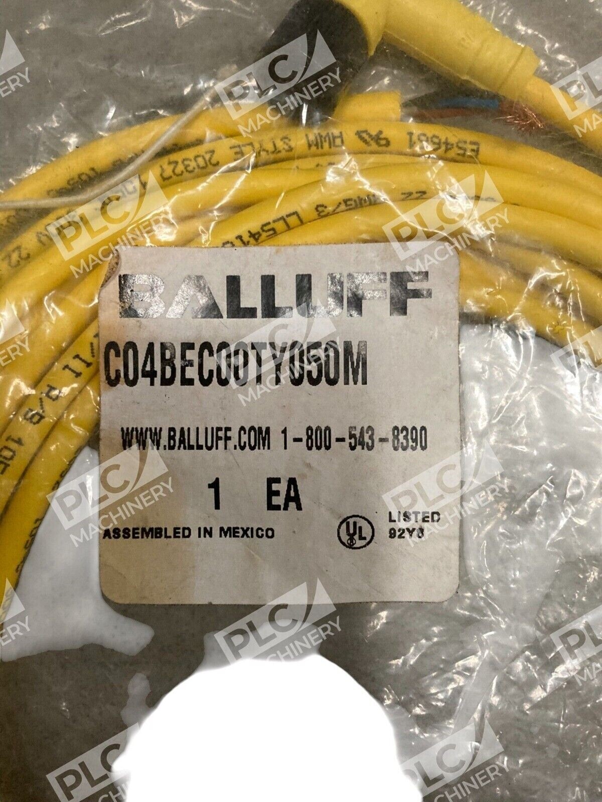 Balluff Cable Assembly 5m C04BEC00TY050M - Image 3