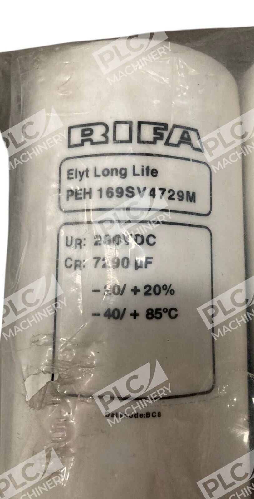 RIFA 280VDC 7290uF Elyt Long Life Capacitor PEH169SV4729M - Image 2