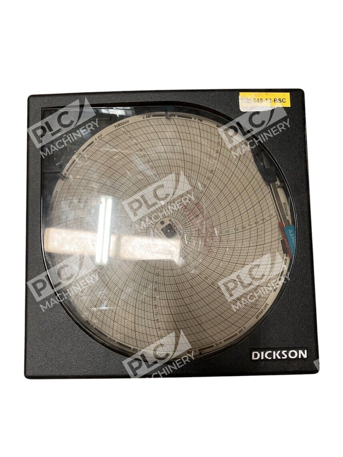 Dickson TH8P0 - Dickson Data 16280206 High Res Temperature & Humidity Chart