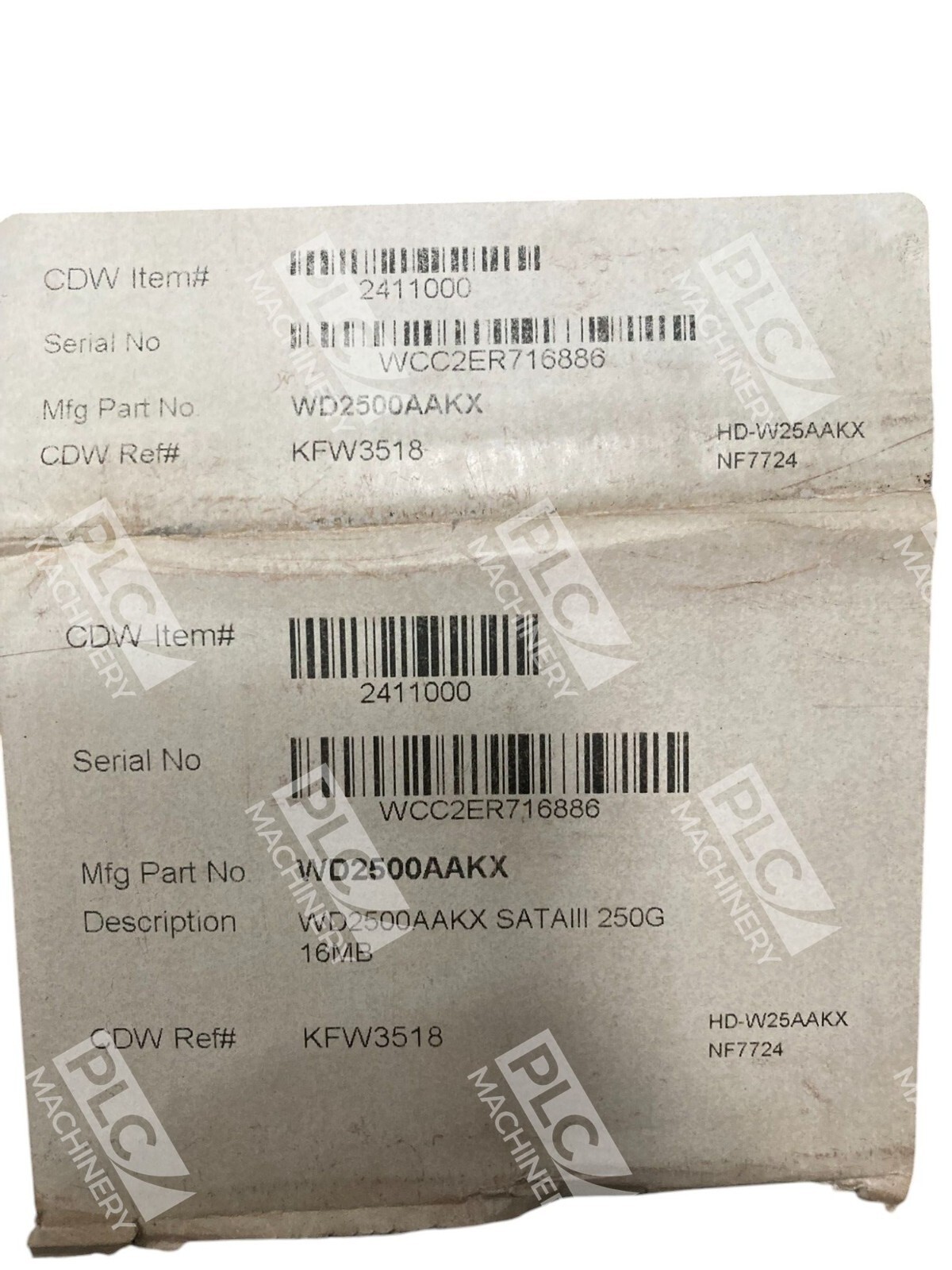Western Digital WD SATAIII 250GB 16MB Hard Disk Drive WD2500AAKX - Image 3