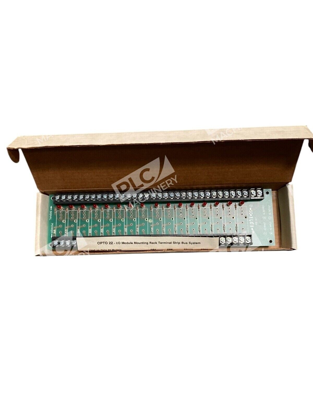 Opto22 I/O Module Mounting Rack Terminal Strip Bus System PB16A - Image 3