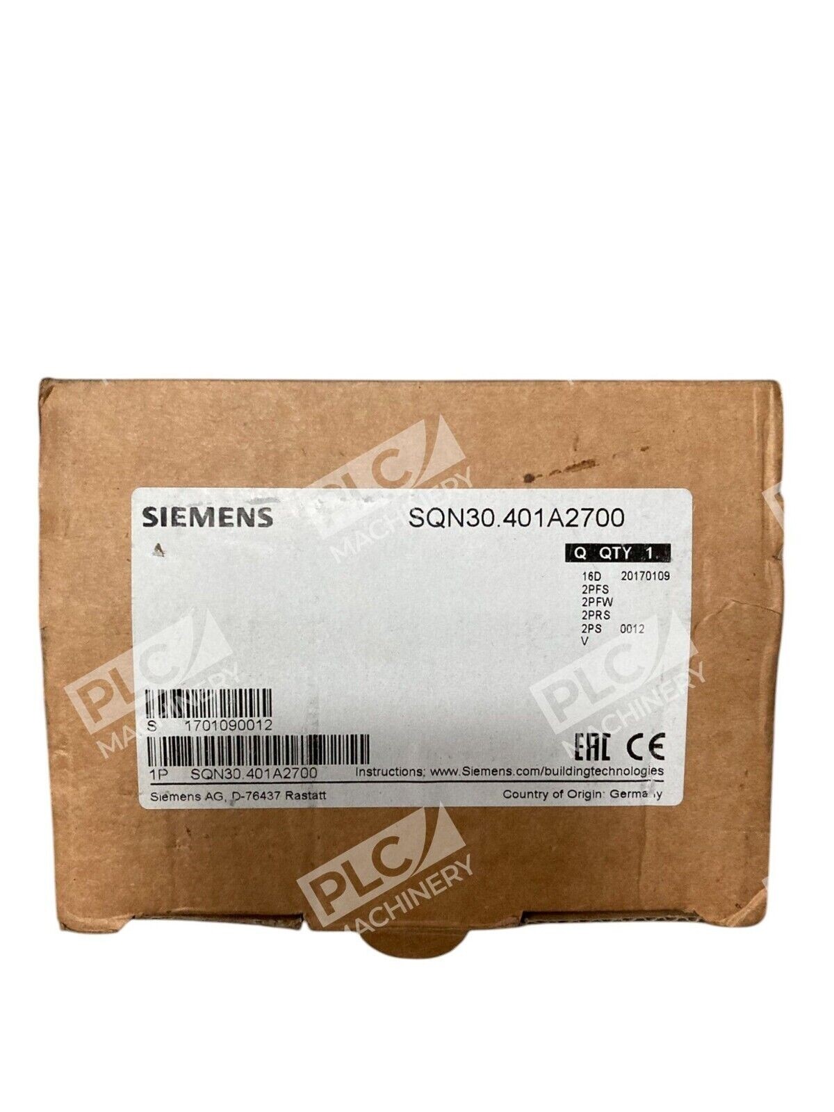 Siemens SQN30.401A2700 - Siemens SQN30.401A2700 Valve Actuator