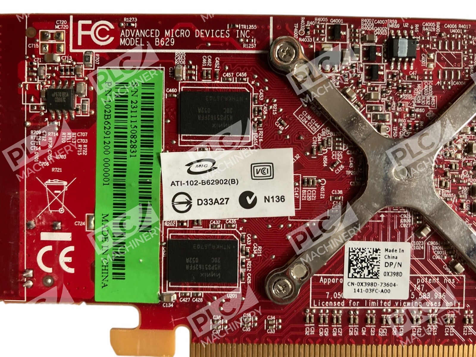 AMD ATI-102-B62902(B) 109-B62941-00 PCIe Video Card B629 - Image 3