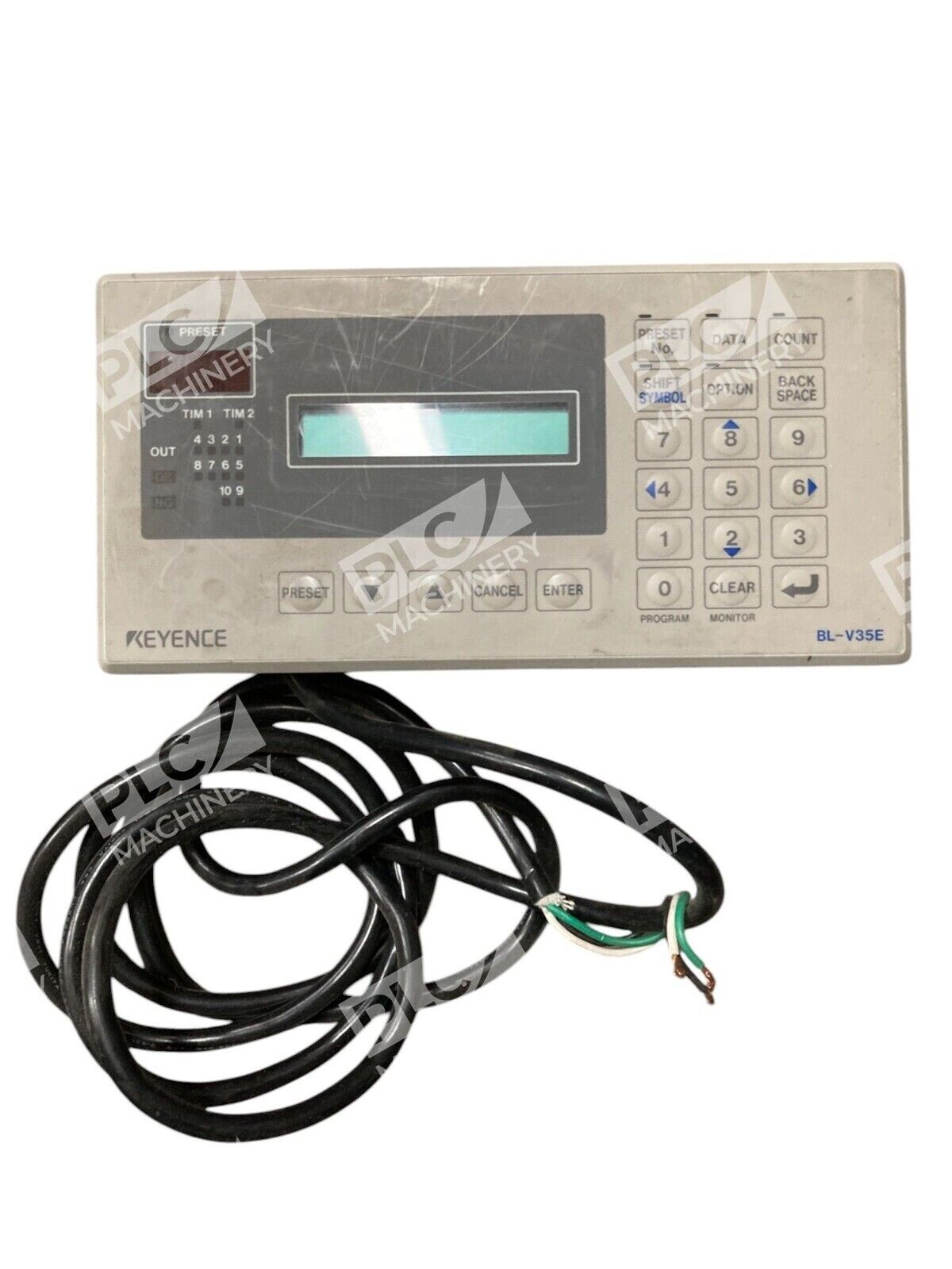 Keyence BB210013 Barcode Display Operator Interface Panel BL-V35E - Image 2