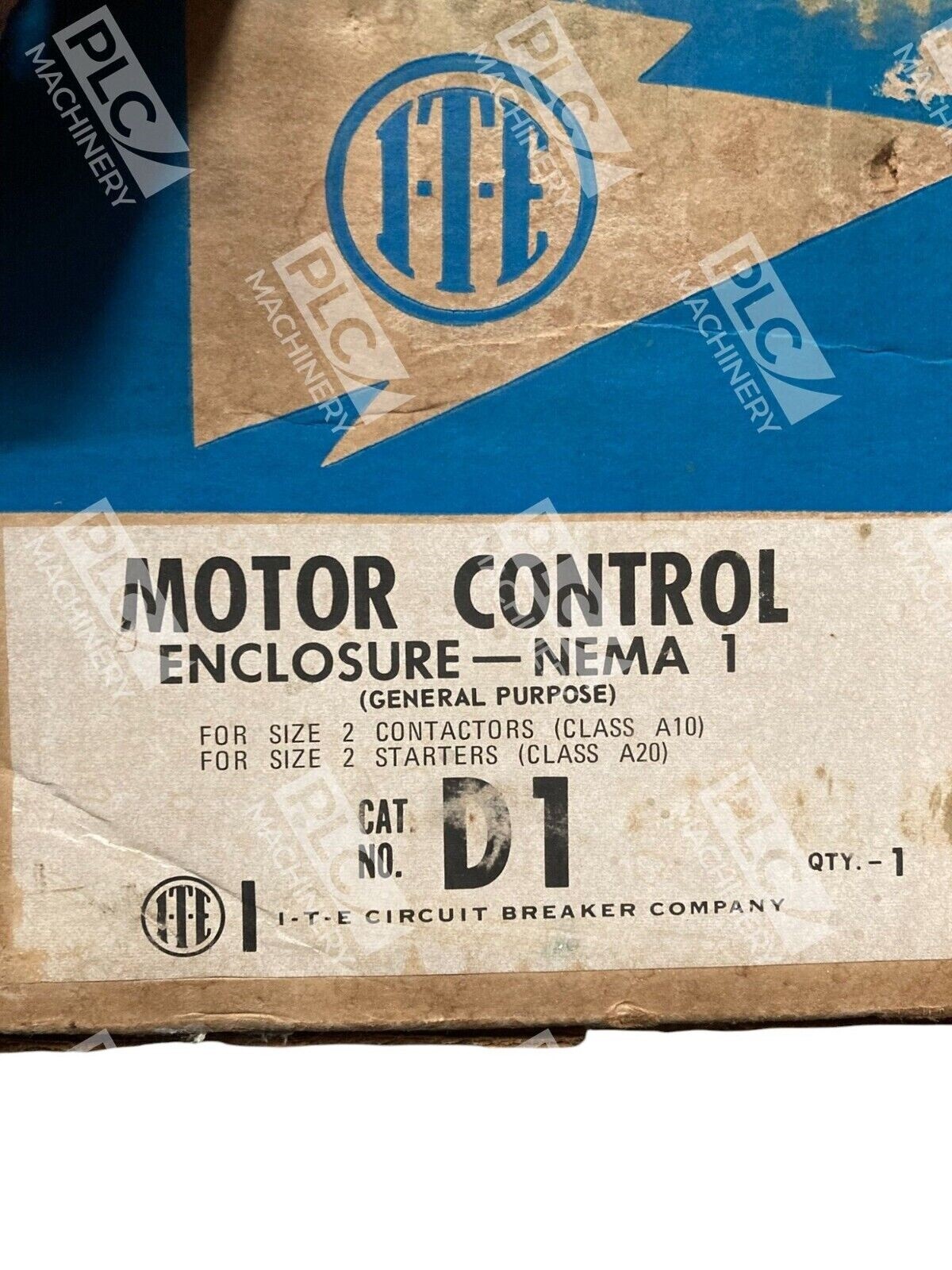 ITE D1 - ITE Enclosure NEMA 1 Motor Control D1