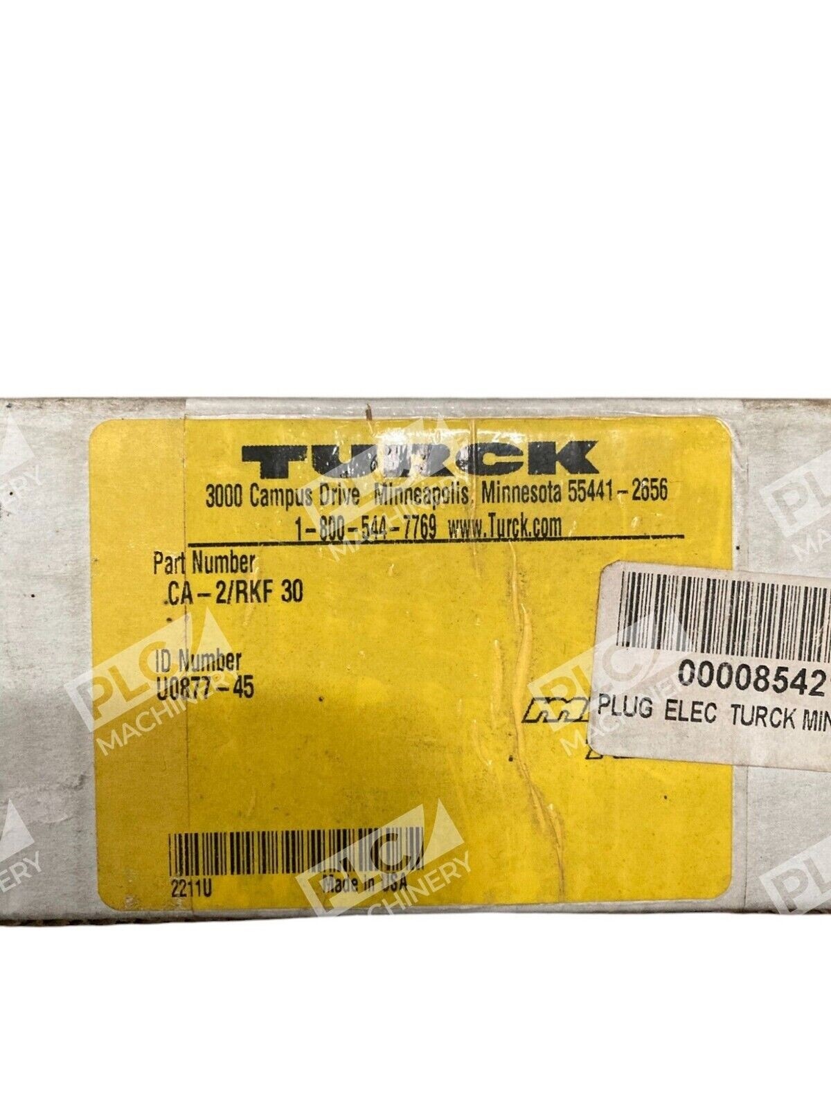 Turck CA-2/RKF30 - Turck U0877-45 30 Mini Fast Conduit Adapter Connector CA-2/R