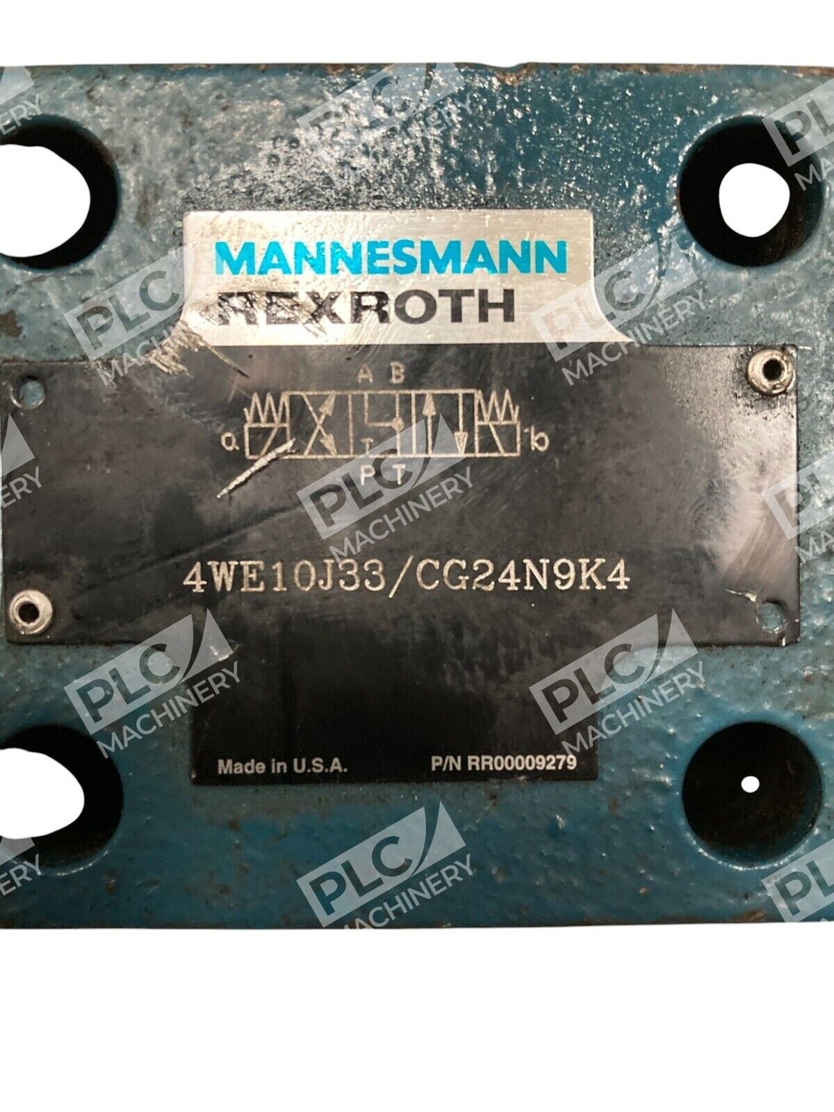 Rexroth Mannesmann 4WE10J33/CG24N9K4 Solenoid Valve RR00009279 - Image 3
