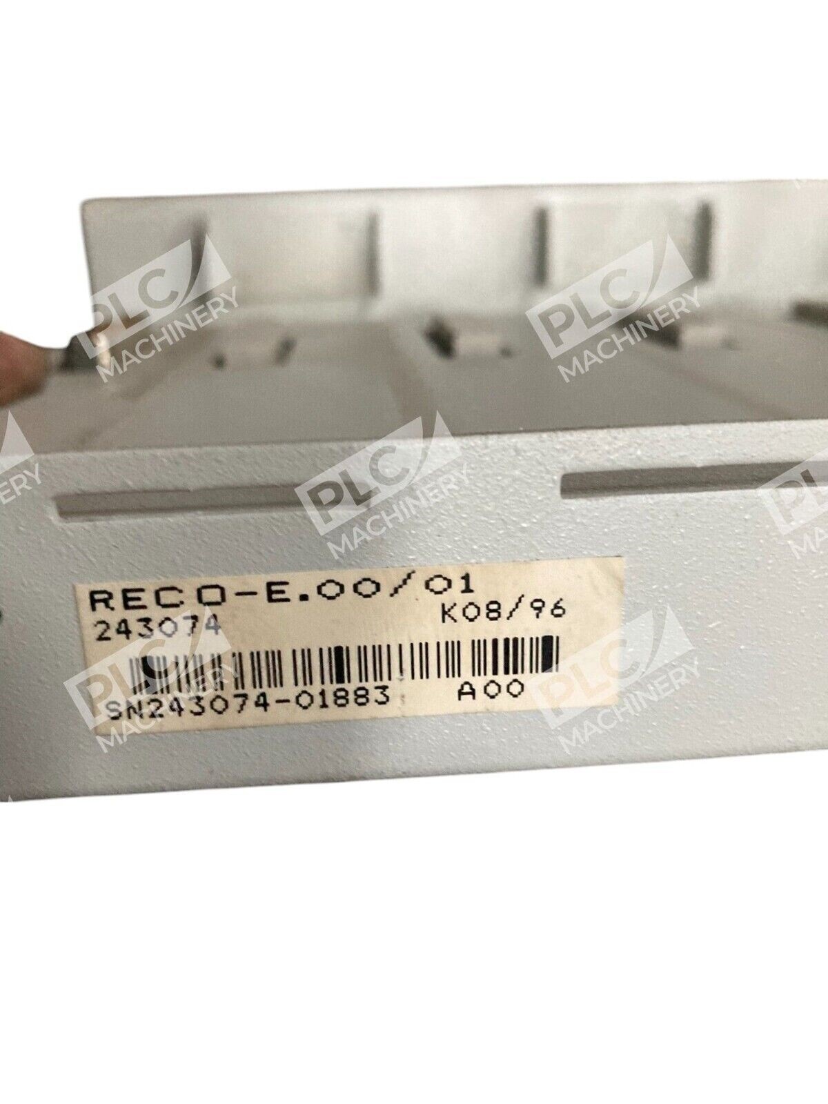 Indramat Bosch 243074 8 Slot Rack RECO-E.00/01 - Image 3