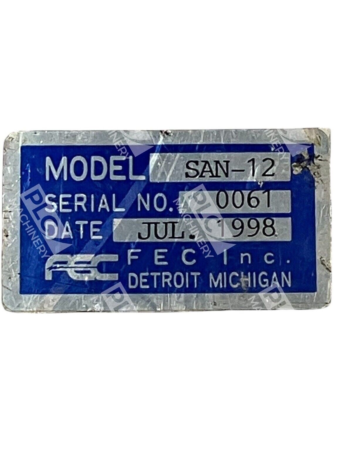 FEC AFC1500 Axis Controller SAN-12 - Image 4